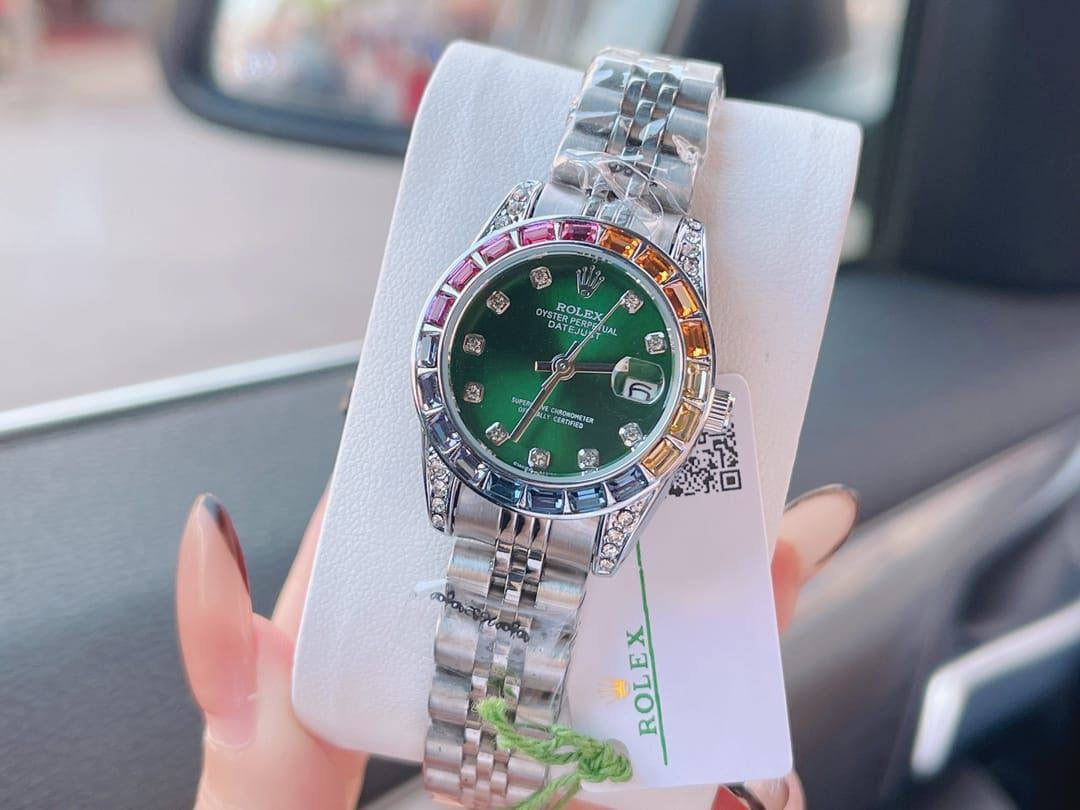 Rolex Watch 
Ladies 
Master
160 dhs🇦🇪
Withbox
🎁🎁🎁
Zain40
♥️♥️♥️