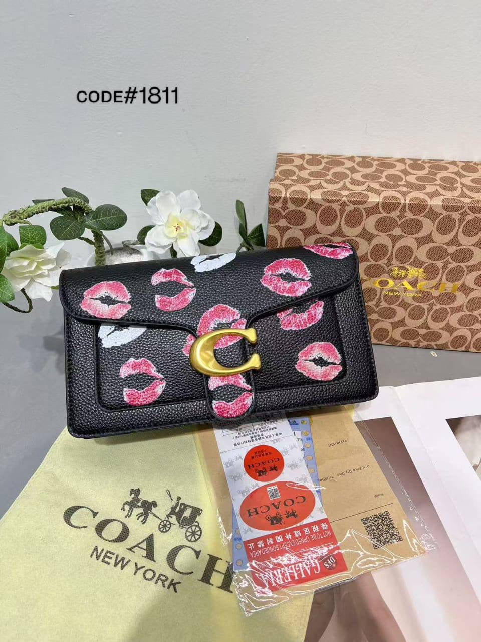Coach ᴛᴀʙʙʏ
sʜᴏᴜʟᴅᴇʀ ʙᴀɢ
CHERRY DESIGN
ᴡɪᴛʜ ʟᴏɴɢ ʙᴇʟᴛ sᴛʀᴀᴘ
sɪᴢᴇ : 26 cm
ᴡɪᴛʜ BOX
🎁🎁🎁
75 dhs🇦🇪
Zain31
♥️♥️♥️