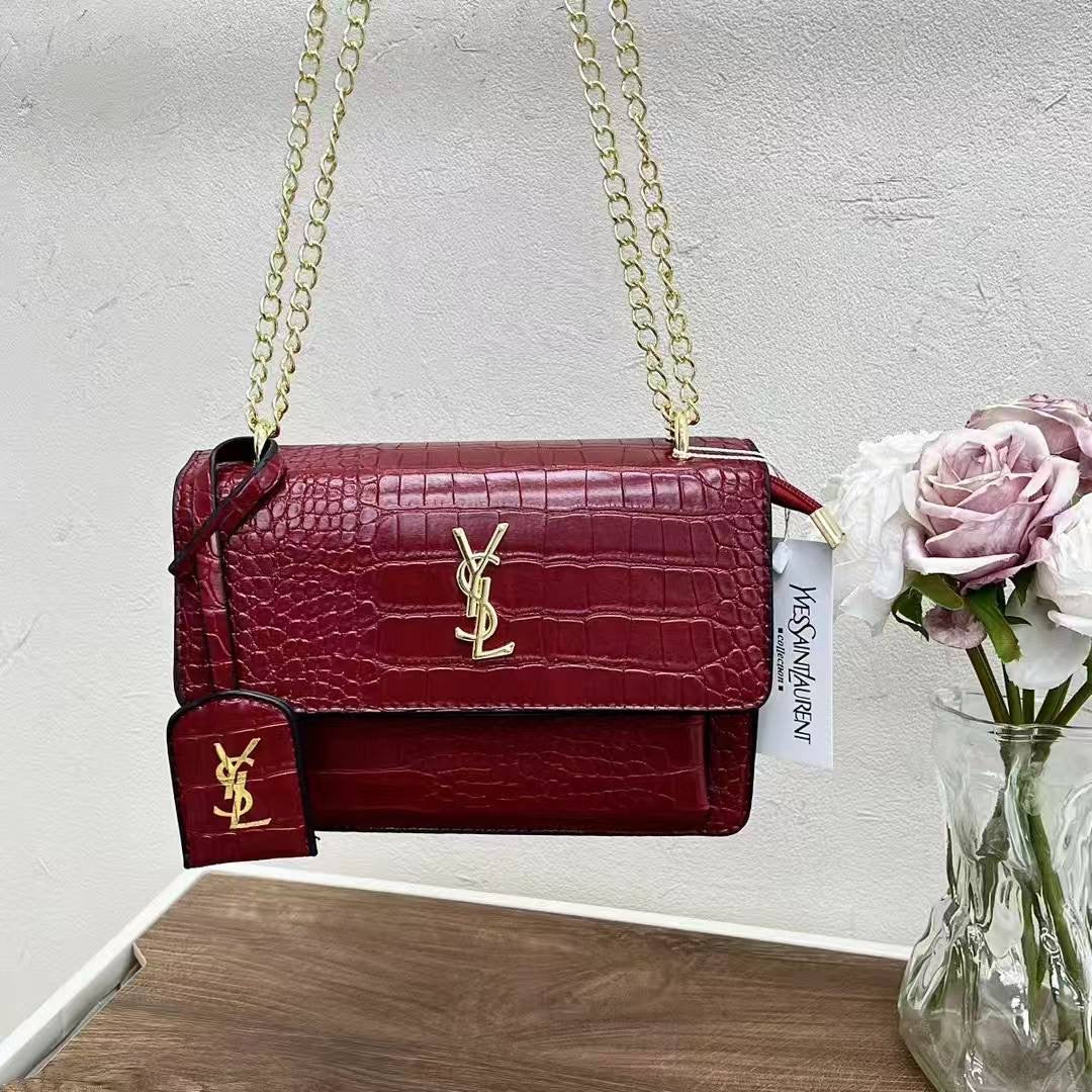 YSL 
with Gold chain 
65 dhs🇦🇪
Zain173
♥️♥️♥️