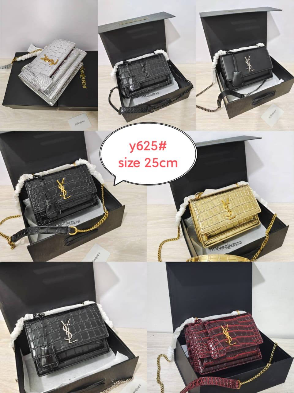 YSL
105 dhs🇦🇪
with box
🎁🎁🎁
size 25cm
High quality
Zain26
♥️♥️♥️