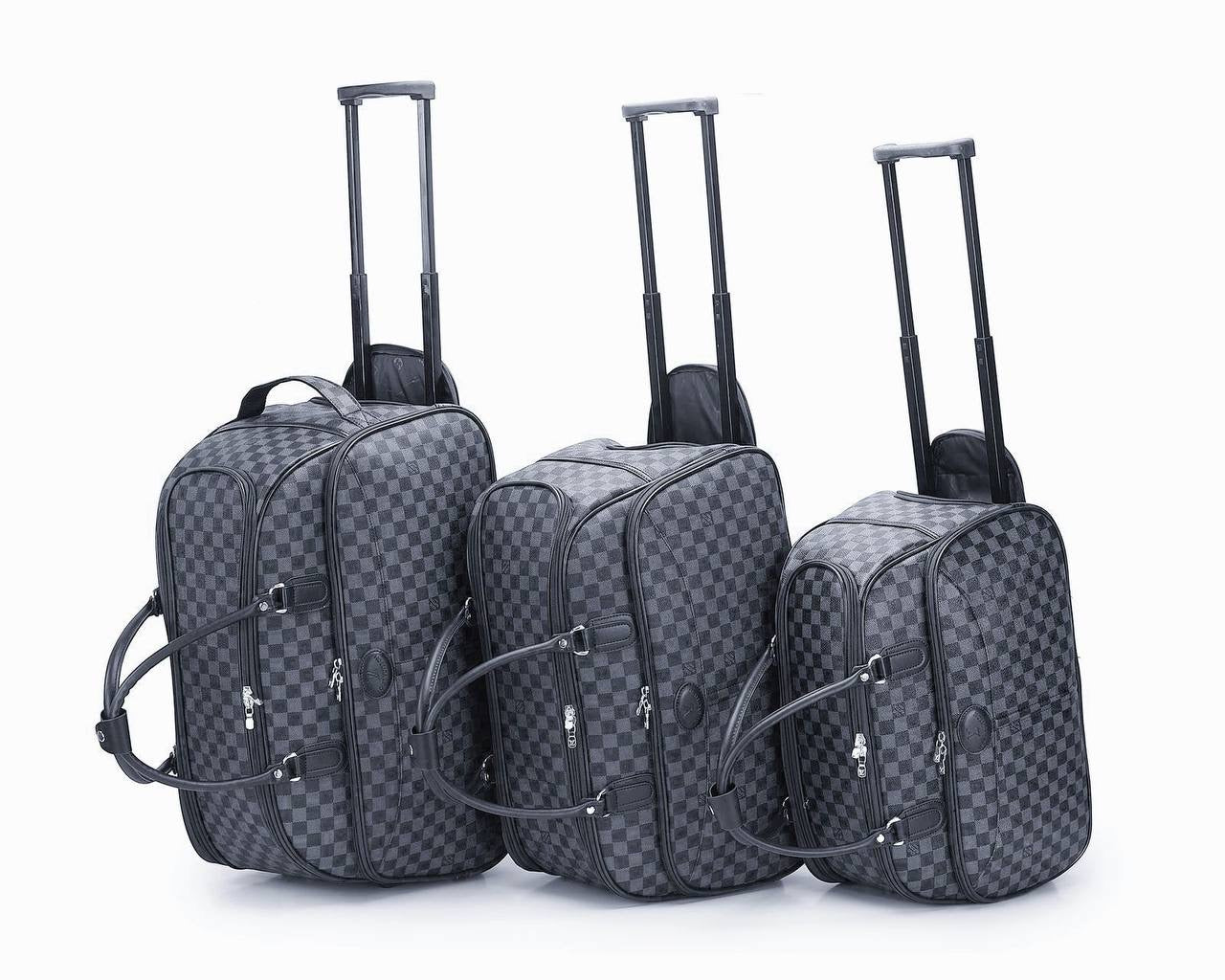 Trolley bag 3 in 1 new came good quality, 
big size 120 dhs🇦🇪
medium  size 105 dhs🇦🇪
small size 90 dhs🇦🇪
If one set only 240 dhs🇦🇪
Trolley bag 3 in 1 new came good quality, 
big size 120 dhs🇦🇪
medium  size 105 dhs🇦🇪
small size 90 dhs🇦🇪
If o