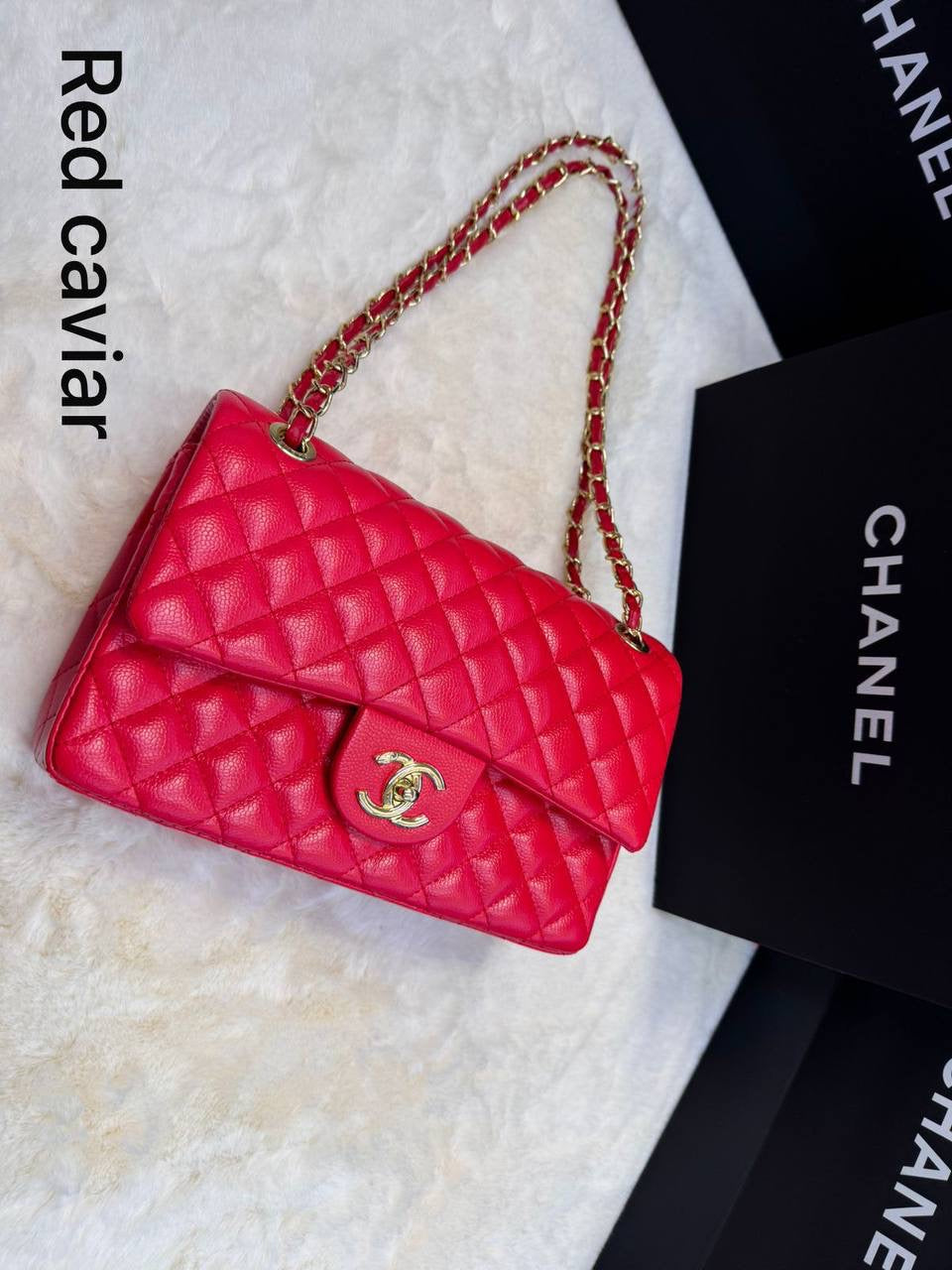 Chanel ᴅᴏᴜʙʟᴇ ғʟᴀᴘ
ᴡɪᴛʜʙᴏx
🎁🎁🎁
𝐪𝐮𝐚𝐥𝐢𝐭𝐲:𝚌𝚊𝚟iar
𝐬𝐢𝐳𝐞:25𝐜𝐦
100 dhs🇦🇪
Zain56
♥️♥️♥️