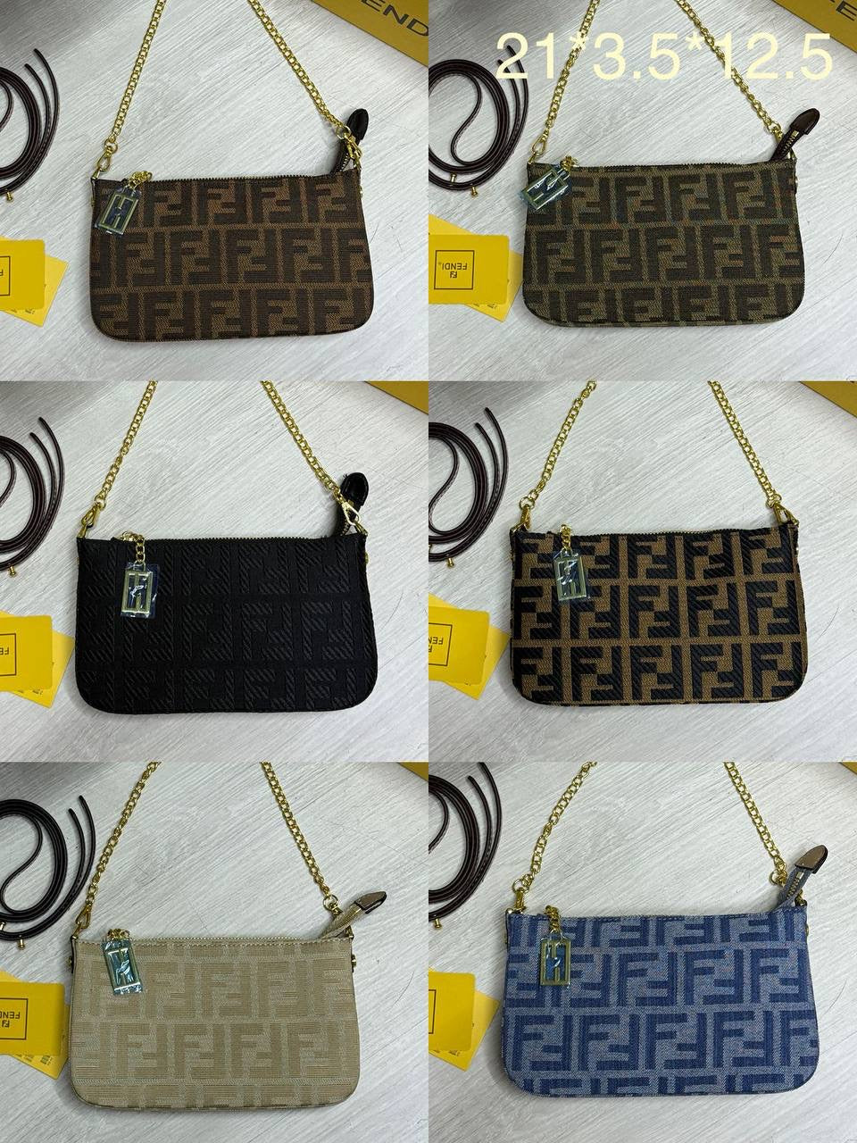 FENDI
21*3.5*12.5cm  
with box
🎁🎁🎁
80 dhs🇦🇪
Zain44
♥️♥️♥️