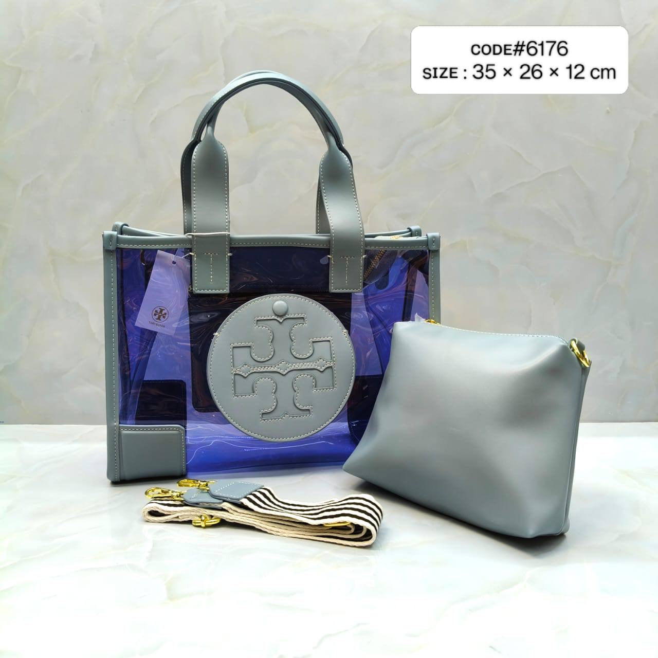 Tory Burch
ᴛʀᴀɴsᴘᴀʀᴇɴᴛ ᴛᴏᴘ ʜᴀɴᴅʟᴇ
ɪɴᴄʟᴜᴅᴇ ᴛʜᴇ ᴘᴏᴜᴄʜᴇs
ᴡɪᴛʜ ʟᴏɴɢ sᴛʀᴀᴘ
sɪᴢᴇ : 35 cm
105 dhs🇦🇪
Zain31
♥️♥️♥️