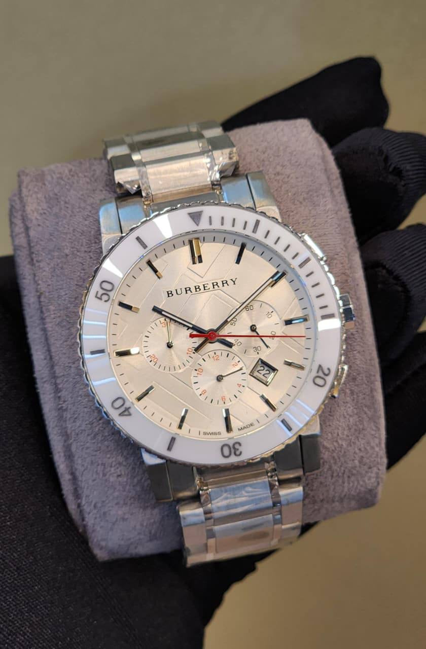 Burberry 
watch for men 
good quality 
270 dhs🇦🇪
Zain59
♥️♥️♥️