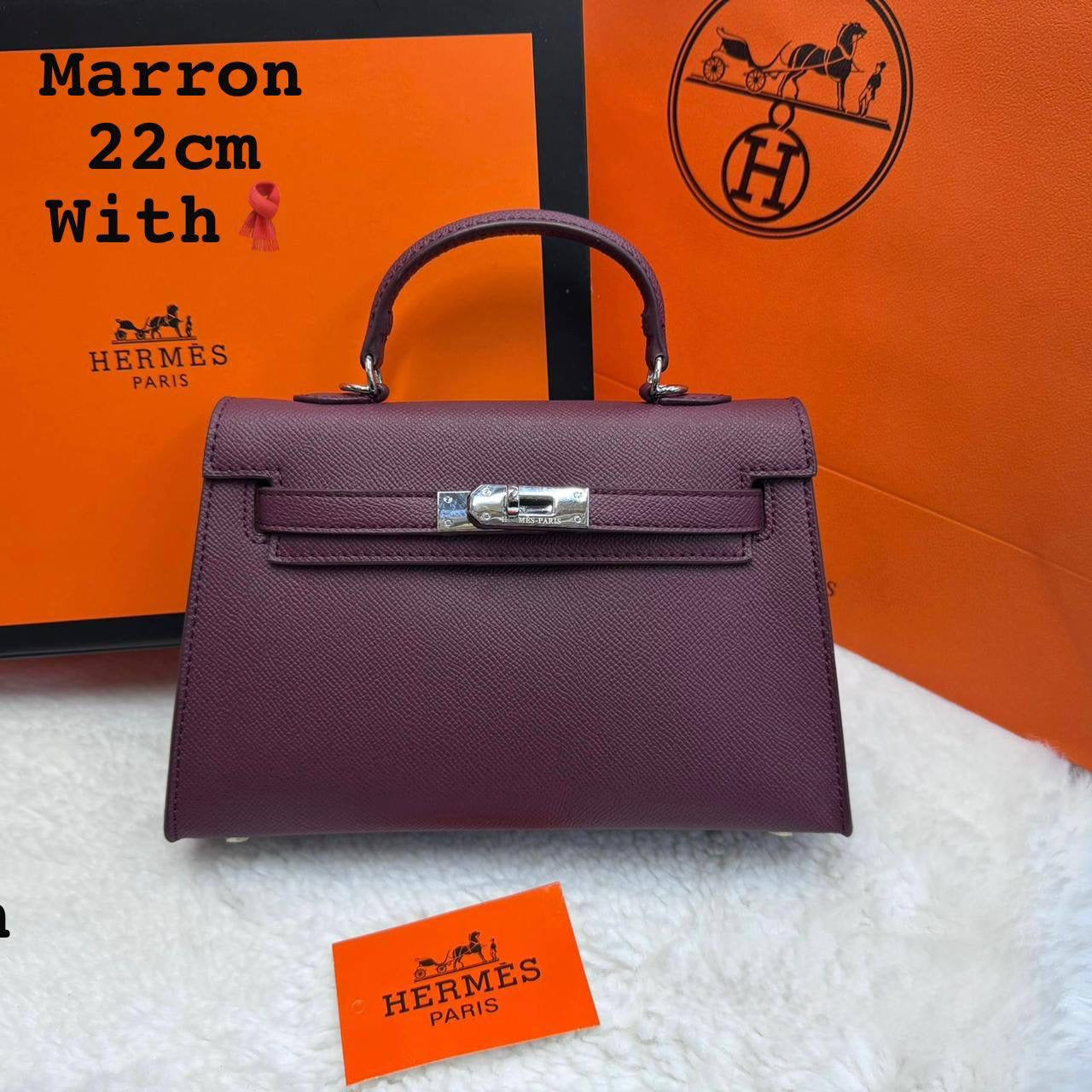Hermes ᴋᴇʟʟʏ ʙᴀɢ  
silver hardware
 ᴡɪᴛʜ ʙᴏx
🎁🎁🎁
With 🧣 
ʟᴇᴀᴛʜᴇʀ 
sɪᴢᴇ:22ᴄᴍ 
90 dhs🇦🇪
Zain56
♥️♥️♥️