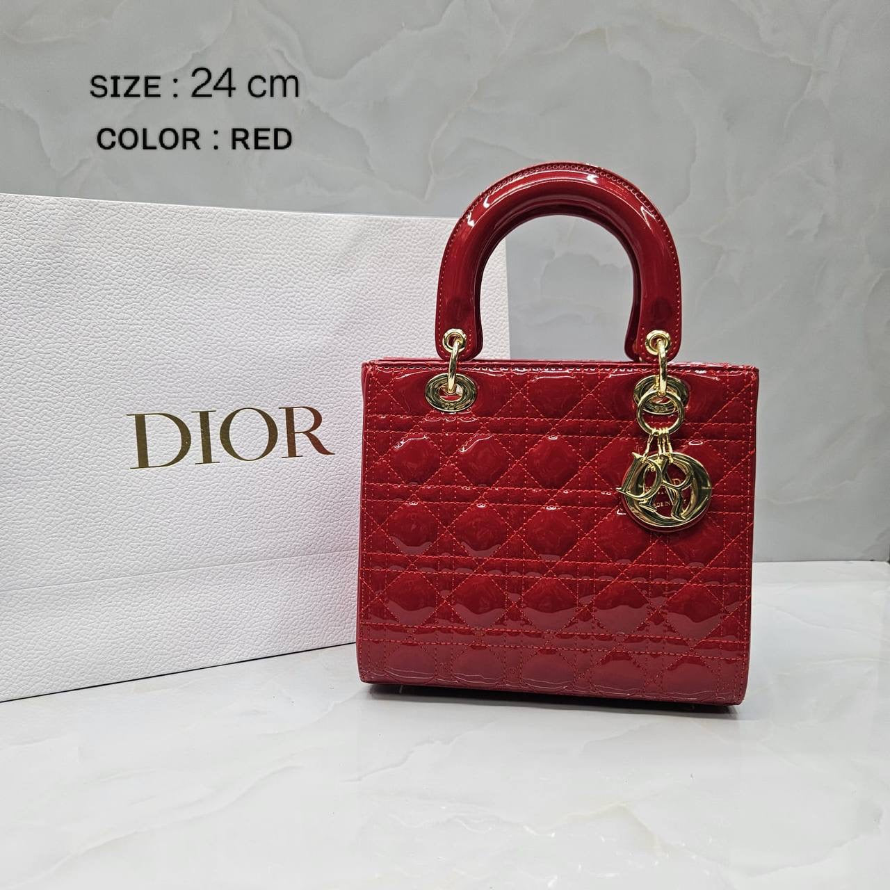 CHRISTIAN 𝑳𝑨𝑫𝒀 DIOR
ɢʟᴏssʏ ᴍᴀᴛᴇʀɪᴀʟ
ᴡɪᴛʜ ʟᴏɴɢ ʙᴇʟᴛ sᴛʀᴀᴘ
sɪᴢᴇ: 24 cm
ᴡɪᴛʜᴏᴜᴛ ʙᴏx
105 dhs🇦🇪
Zain31
♥️♥️♥️
