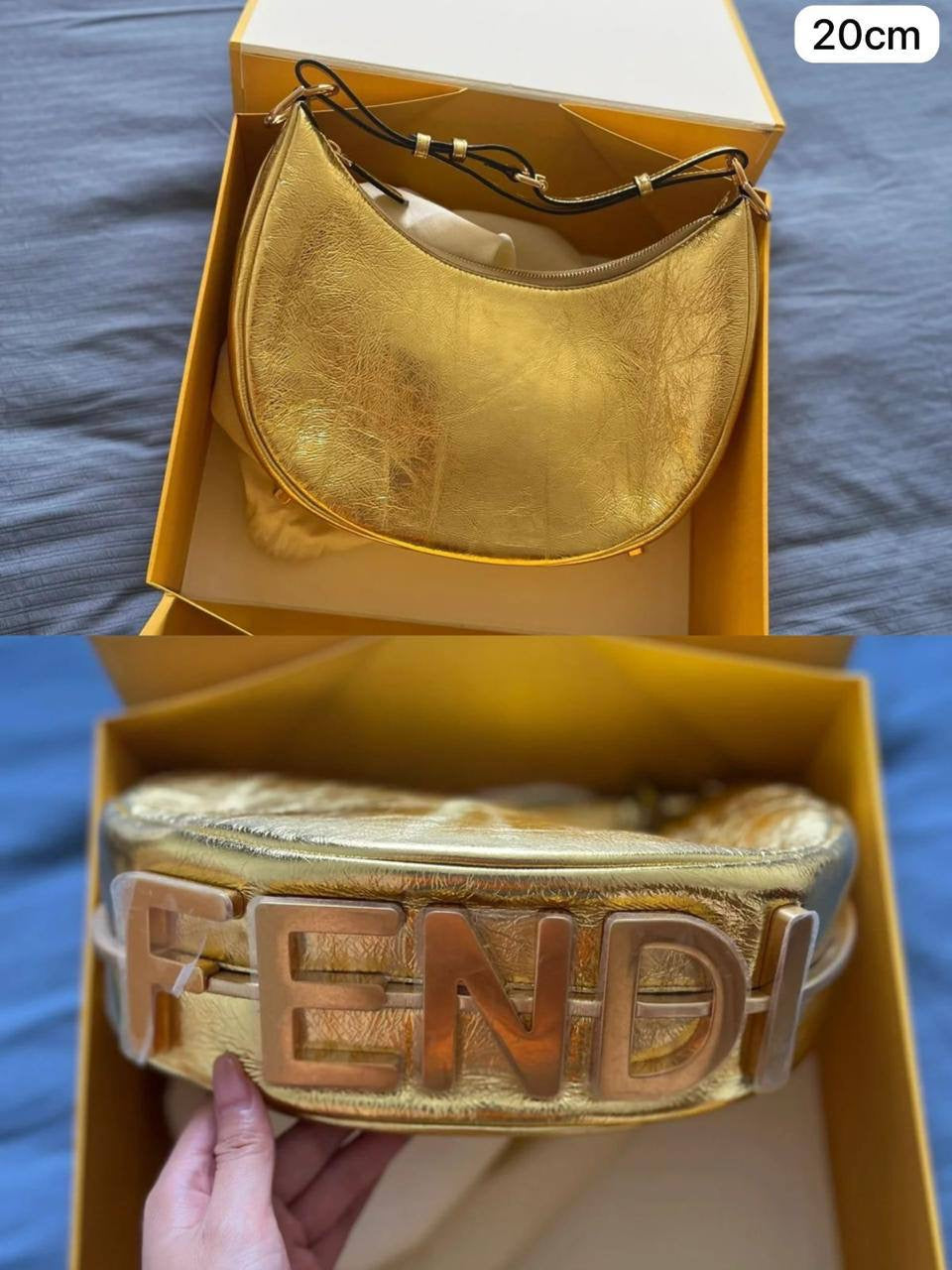 Fendi Graphy
Size : 20 * 13 * 7.5 cm
90 dhs🇦🇪
with box 🎁
Zain115
♥️♥️♥️