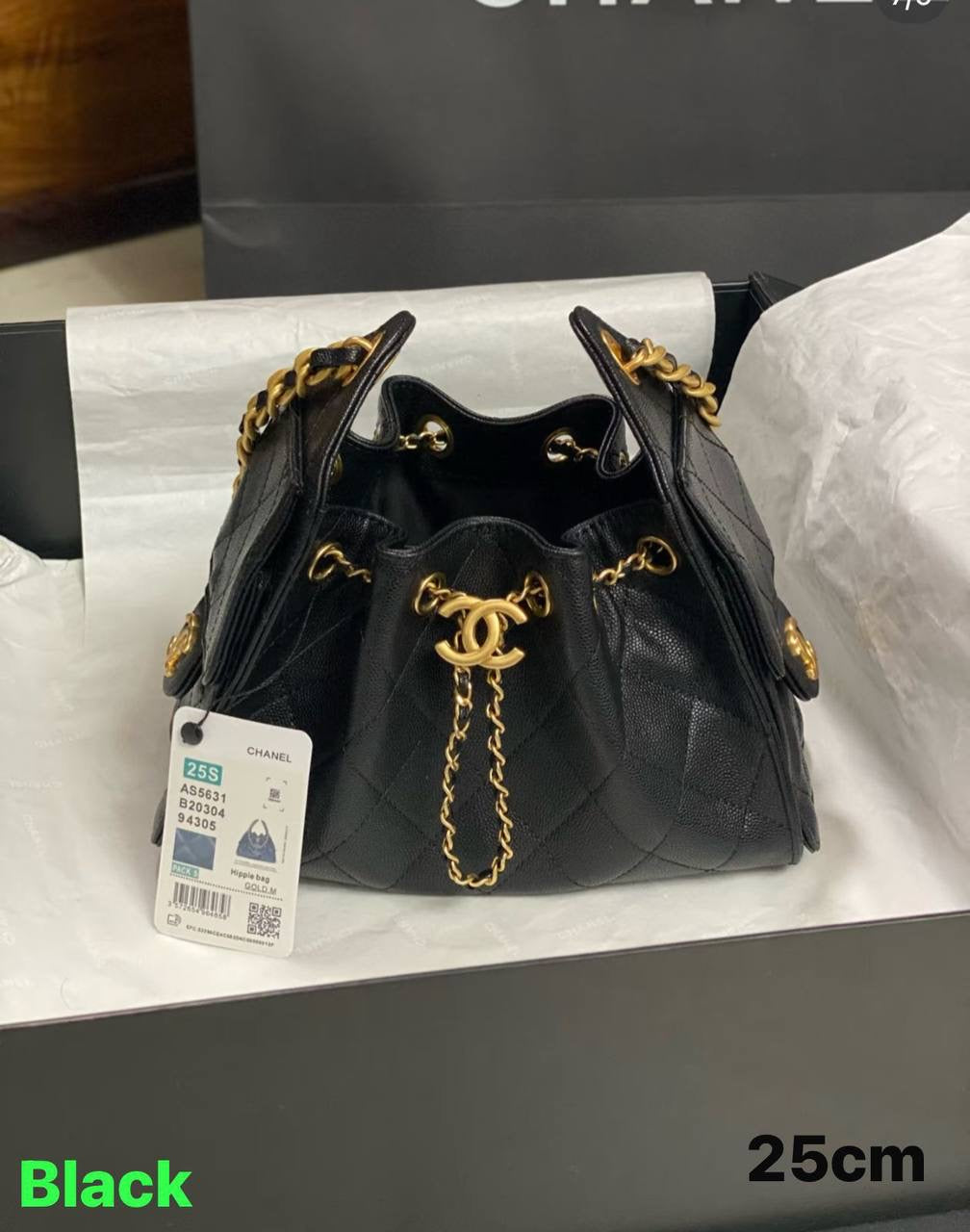 Chanel 25 ʜᴏʙᴏ ʙᴀɢ 
ɢᴏʟᴅ ʜᴀʀᴅᴡᴀʀᴇ 
ɴᴏ 🎁 
ᴄᴀᴠɪᴀʀ 
sɪᴢᴇ:25ᴄᴍ
115 dhs🇦🇪
Zain56
♥️♥️♥️