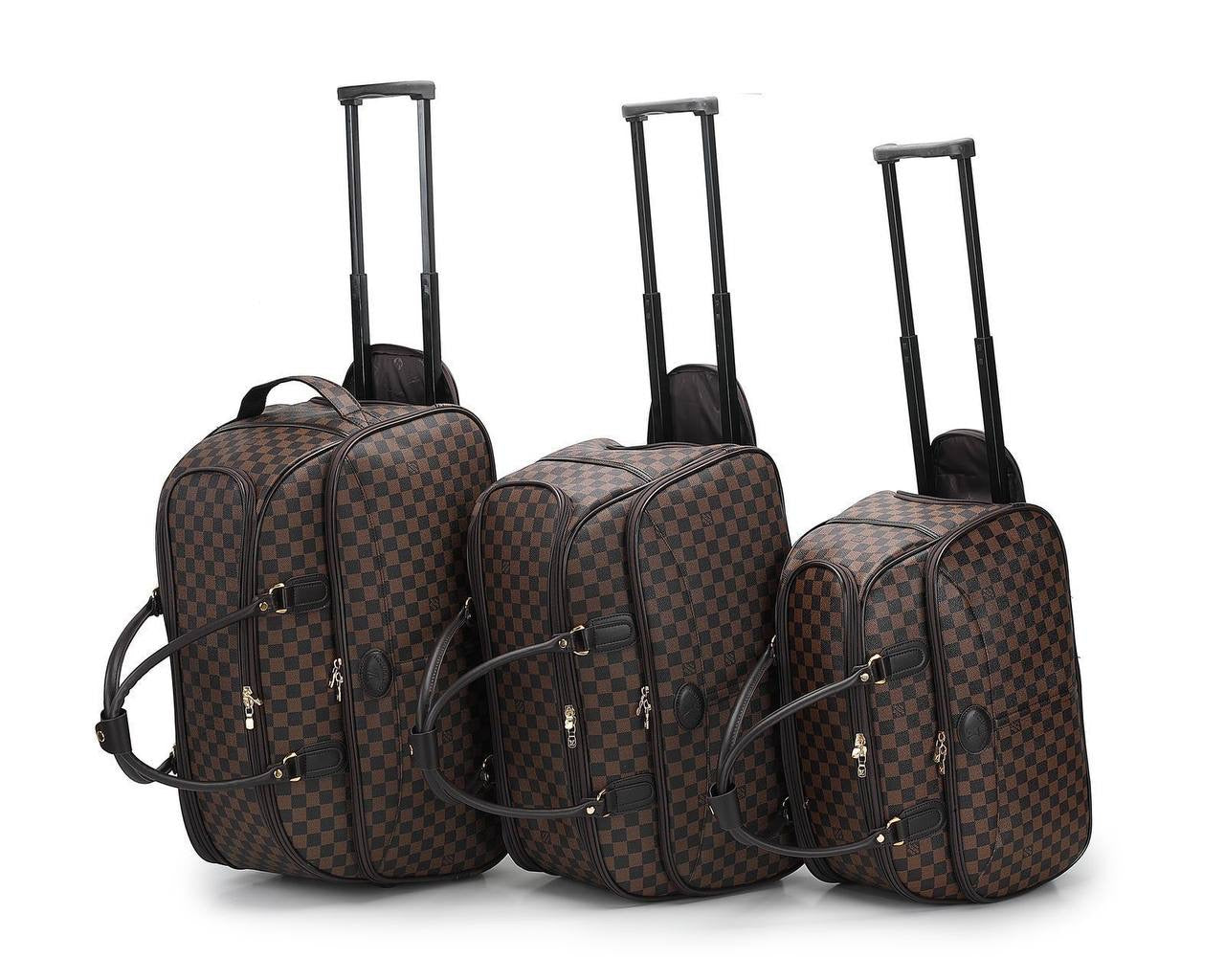Trolley bag 3 in 1 new came good quality, 
big size 120 dhs🇦🇪
medium  size 105 dhs🇦🇪
small size 90 dhs🇦🇪
If one set only 240 dhs🇦🇪
Trolley bag 3 in 1 new came good quality, 
big size 120 dhs🇦🇪
medium  size 105 dhs🇦🇪
small size 90 dhs🇦🇪
If o