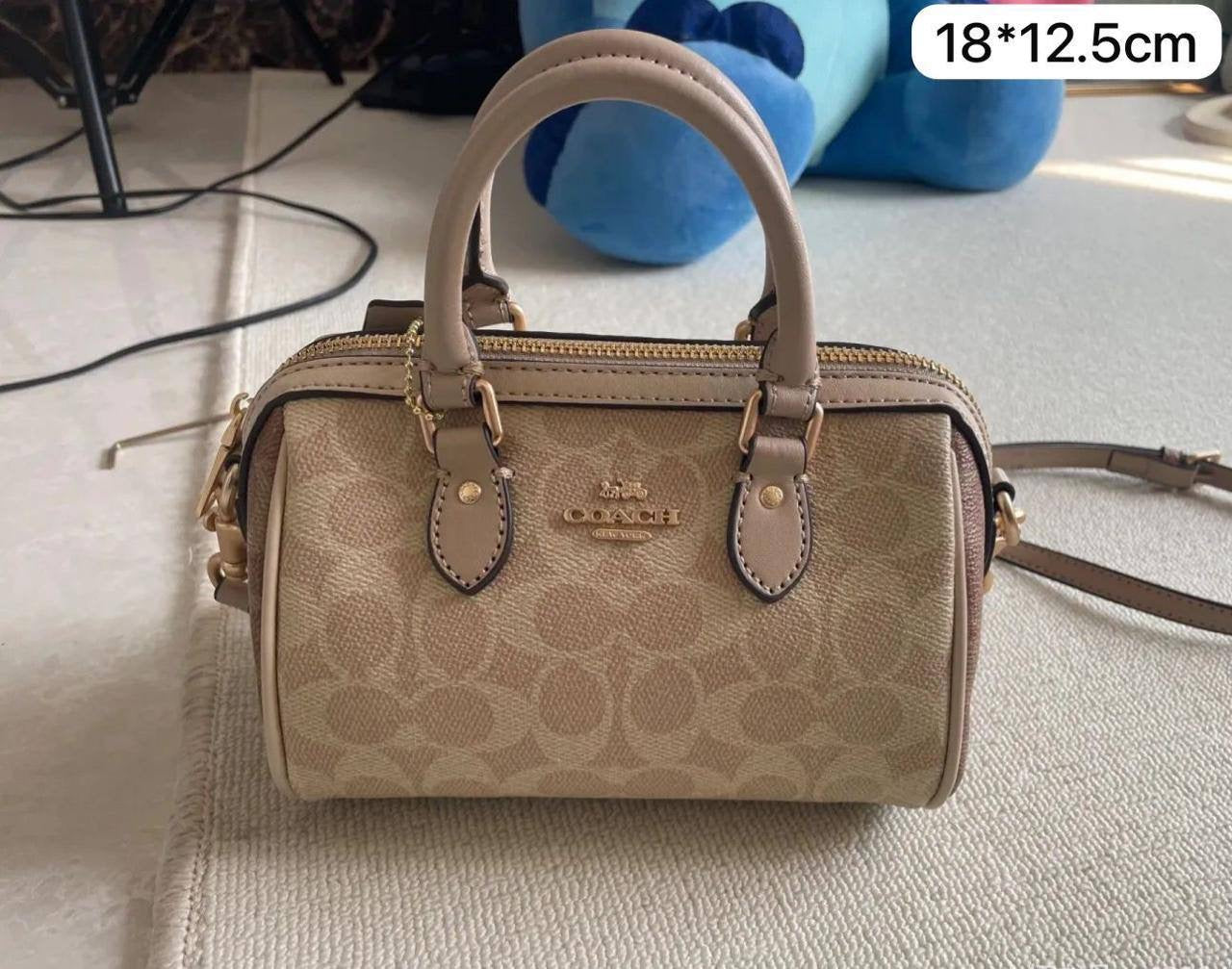 Coach Rowan
Small Size : 18 * 12.5 cm
90 dhs🇦🇪
with box 
🎁🎁🎁
Zain115
♥️♥️♥️