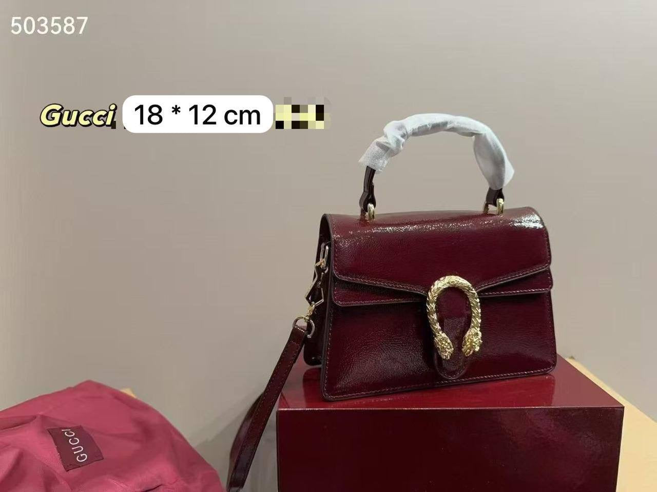 Gucci Mini
Size: 18 * 12 cm
95 dhs🇦🇪
with box
🎁🎁🎁
Zain115
♥️♥️♥️