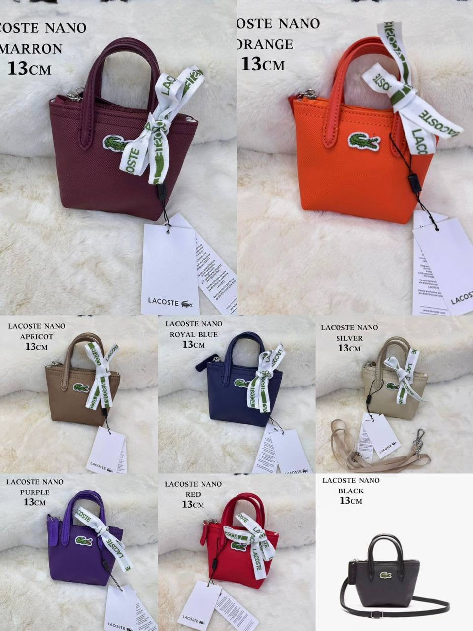 ʟᴀᴄᴏsᴛᴇ ɴᴀɴᴏ
ᴄʀᴏss ʙᴀɢ
ʟᴇᴀᴛʜᴇʀ 
30 dhs🪙
Zain56
♥️♥️♥️