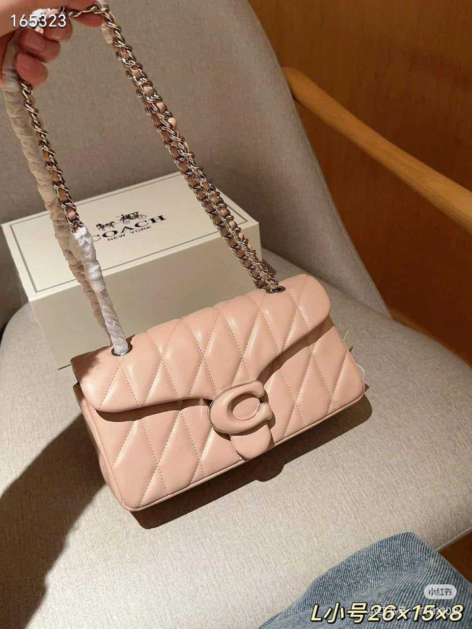 🎉 Offer 🎊 Coach 
Size : 24 * 16 cm
70 dhs🇦🇪
with box🎁
Zain115
♥️♥️♥️