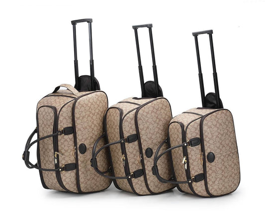 Trolley bag 3 in 1 new came good quality, 
big size 120 dhs🇦🇪
medium  size 105 dhs🇦🇪
small size 90 dhs🇦🇪
If one set only 240 dhs🇦🇪
Trolley bag 3 in 1 new came good quality, 
big size 120 dhs🇦🇪
medium  size 105 dhs🇦🇪
small size 90 dhs🇦🇪
If o