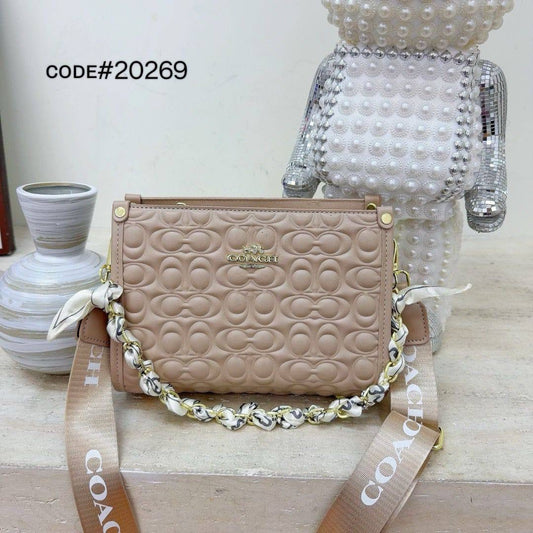 Coach ᴄʀᴏssʙᴀɢ
ᴡɪᴛʜ ᴄʜᴀɪɴ ʙᴇʟᴛ ᴛᴡɪʟʟʏ
sɪᴢᴇ : 24 cm
65 dhs🇦🇪
Zain31
♥️♥️♥️