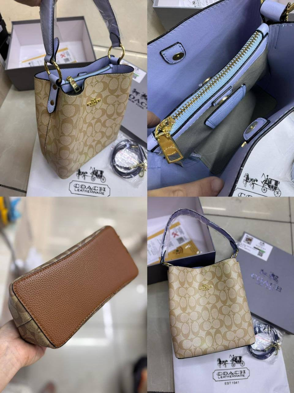 offer Coach Mollie / YSL
Size: 21.5 * 20.5  cm
80 dhs🇦🇪
with box🎁
Zain115
♥️♥️♥️