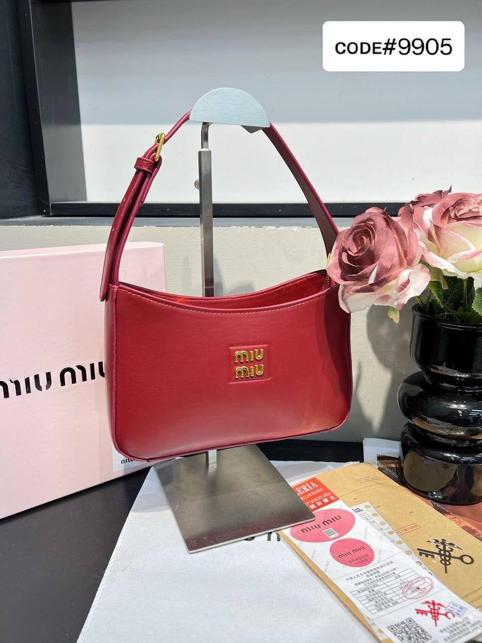 Miu Miu
sʜᴏᴜʟᴅᴇʀ ʙᴀɢ
ᴢɪᴘᴘᴇʀ ᴛʏᴘᴇ
ᴍᴀᴛᴛᴇ ʟᴇᴀᴛʜᴇʀ ᴍᴀᴛᴇʀɪᴀʟ
sɪᴢᴇ : 23 cm
ᴡɪᴛʜ BOX
🎁🎁🎁
65 dhs🇦🇪
Zain31
♥️♥️♥️