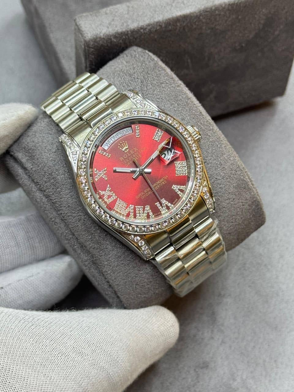 Rolex 
watch for ladies 
good quality 
310 dhs🇦🇪
(size 36mm)
Zain59
♥️♥️♥️