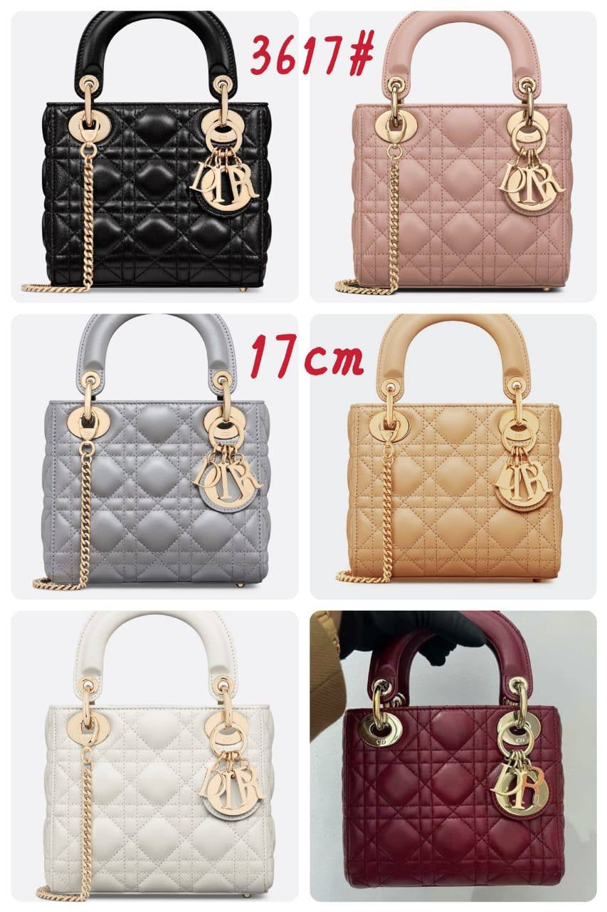 Dior
Lady dior mini
Size: 17cm
With box
🎁🎁🎁
105 dhs🪙💕
Zain50
♥️♥️♥️