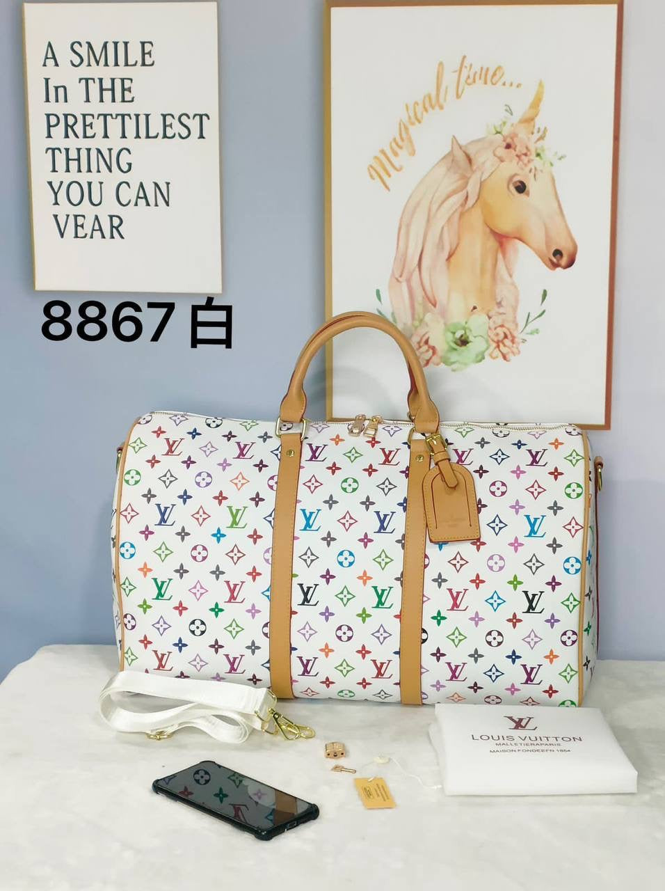 LV Travel Bags
130 dhs🇦🇪
Zain137
♥️♥️♥️