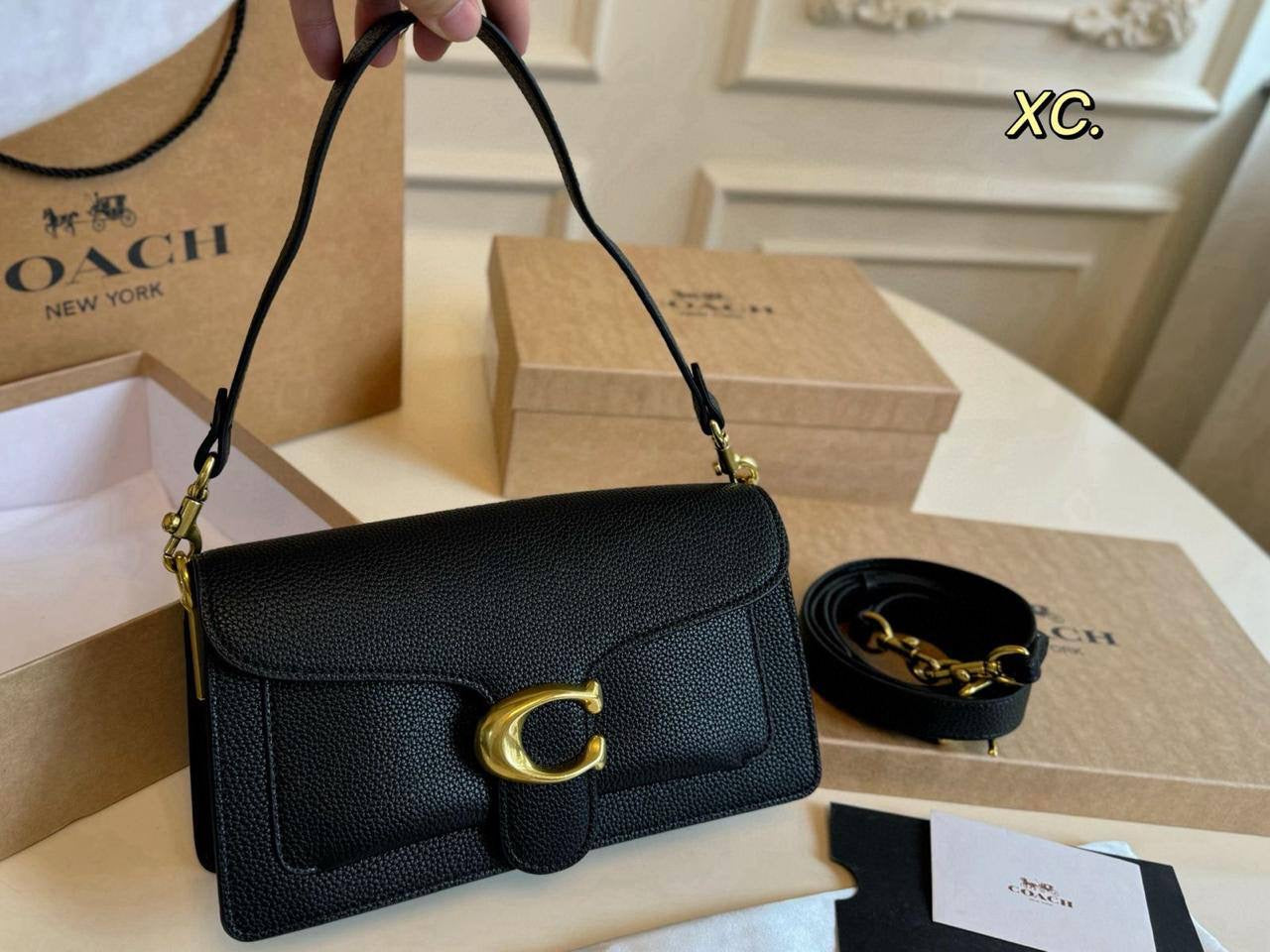 Coach Tabby 
Size : 26 * 14 * 8 cm
95 dhs🇦🇪
with box🎁
Zain115
♥️♥️♥️