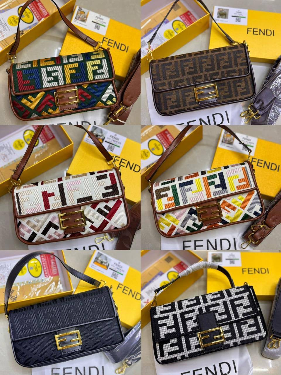 Fendi Baguette
Size : 26 *15 cm
95 dhs🇦🇪
with box 🎁
Zain115
♥️♥️♥️