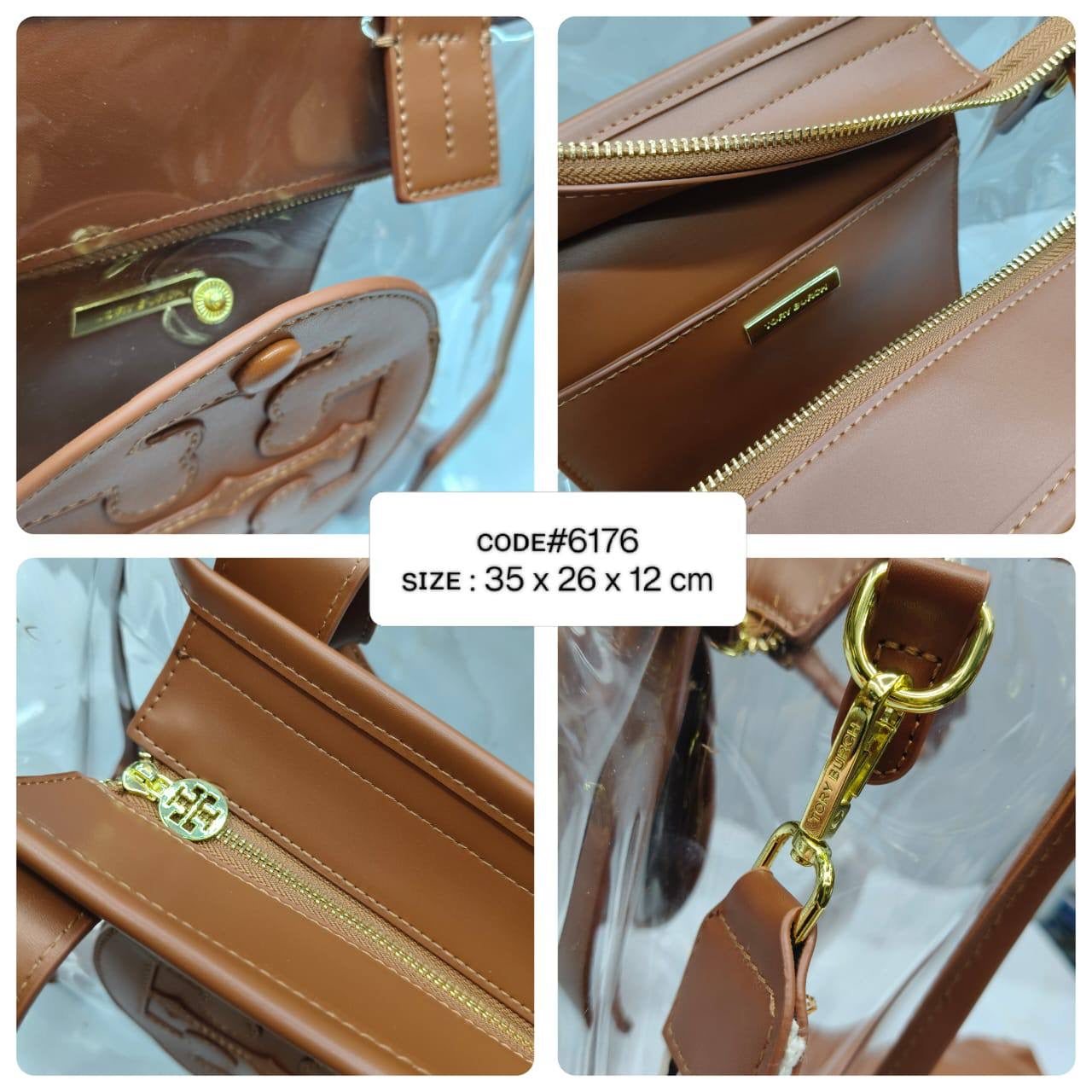 Tory Burch
ᴛʀᴀɴsᴘᴀʀᴇɴᴛ ᴛᴏᴘ ʜᴀɴᴅʟᴇ
ɪɴᴄʟᴜᴅᴇ ᴛʜᴇ ᴘᴏᴜᴄʜᴇs
ᴡɪᴛʜ ʟᴏɴɢ sᴛʀᴀᴘ
sɪᴢᴇ : 35 cm
105 dhs🇦🇪
Zain31
♥️♥️♥️