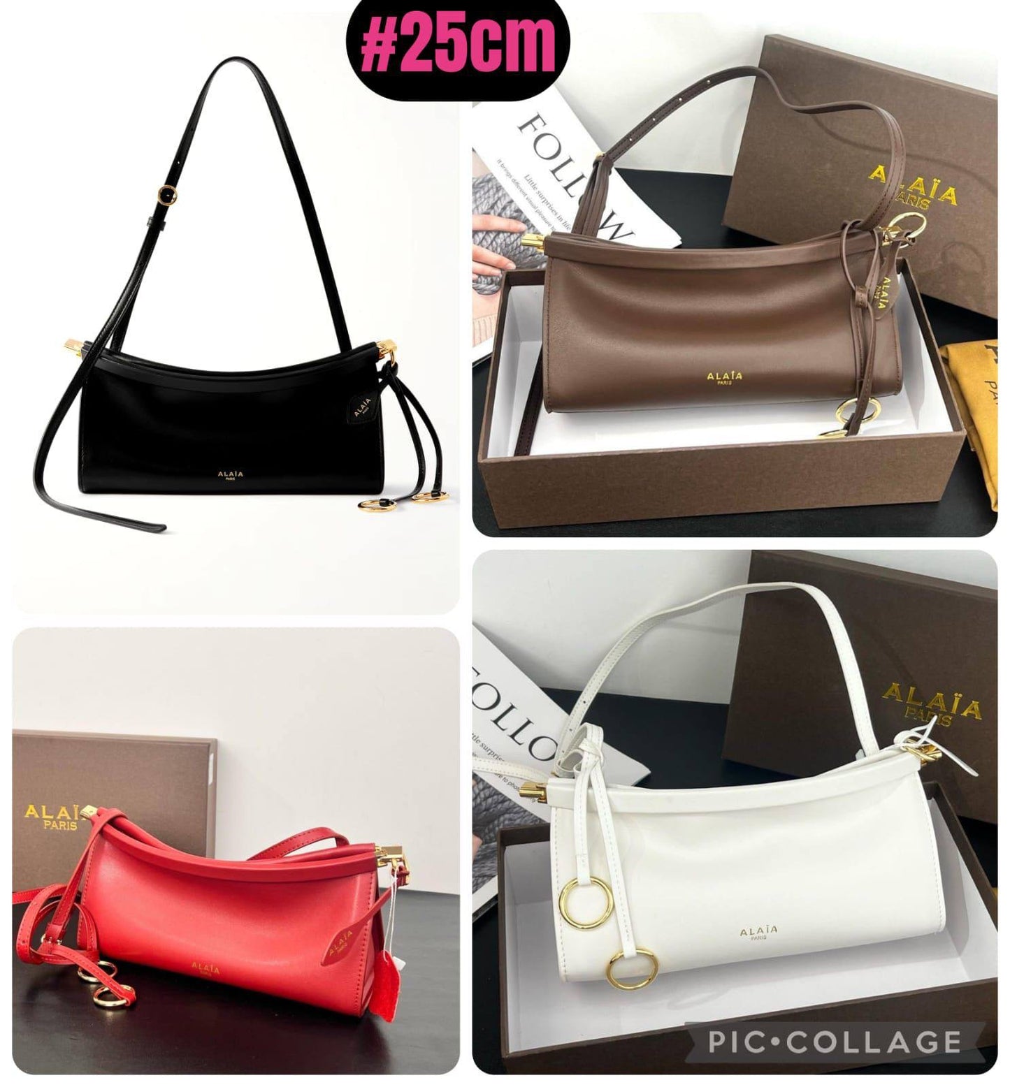 Alaia re stock copy one  
270 dhs🇦🇪
#with box
🎁🎁🎁
#25cm
Zain228
♥️♥️♥️