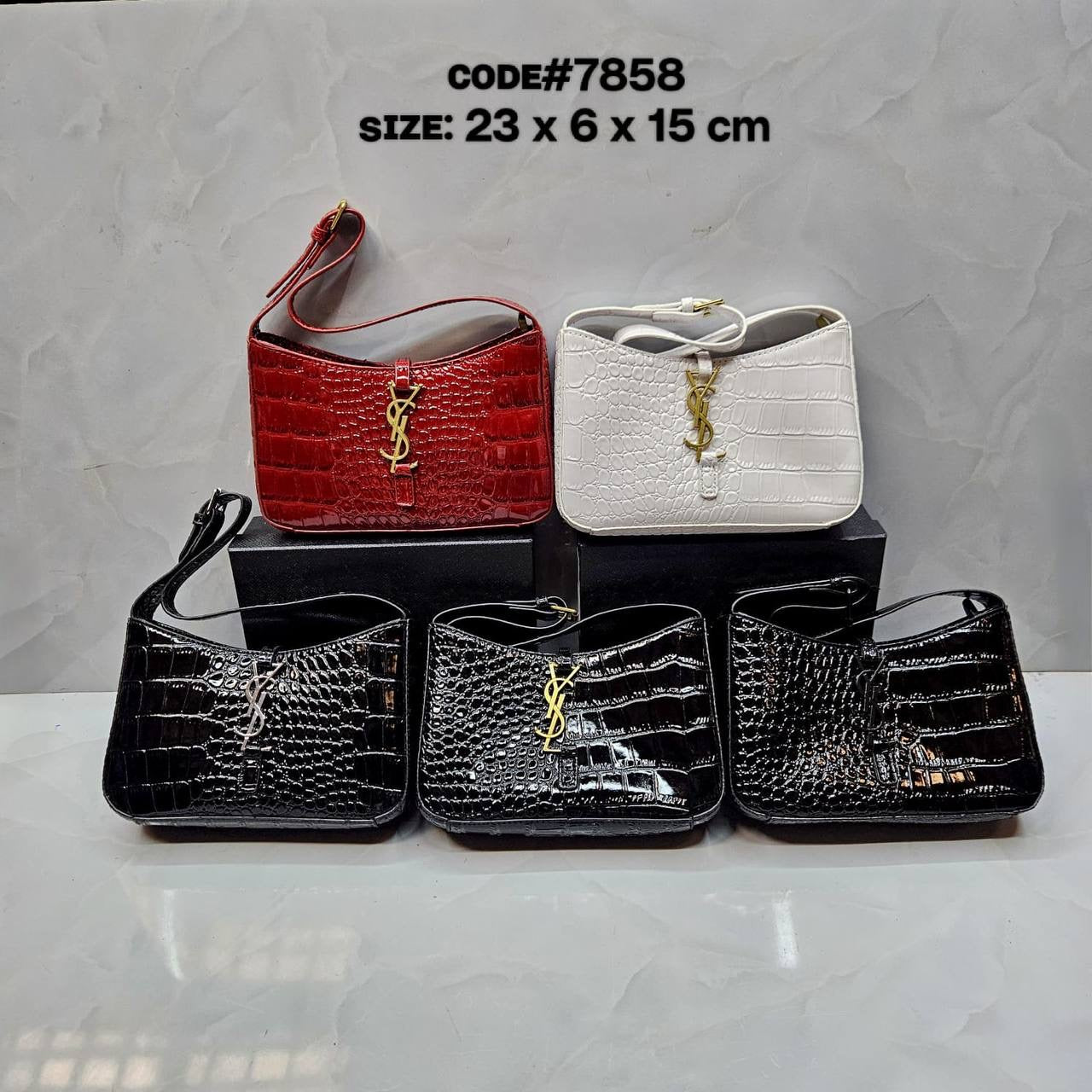 YSL - SAINT LAURENT
5A7 ᴄʀᴏᴄᴏᴅɪʟᴇ ʟᴇᴀᴛʜᴇʀ
sʜᴏᴜʟᴅᴇʀ ʜᴀɴᴅ ʙᴀɢ
sɪᴢᴇ: 23 cm
ᴡɪᴛʜ BOX
🎁🎁🎁
70 dhs🇦🇪
Zain31
♥️♥️♥️