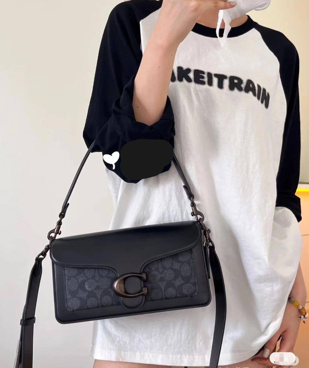 Coach Tabby 
Size : 26 * 14 * 8 cm
95 dhs🇦🇪
with box🎁
Zain115
♥️♥️♥️