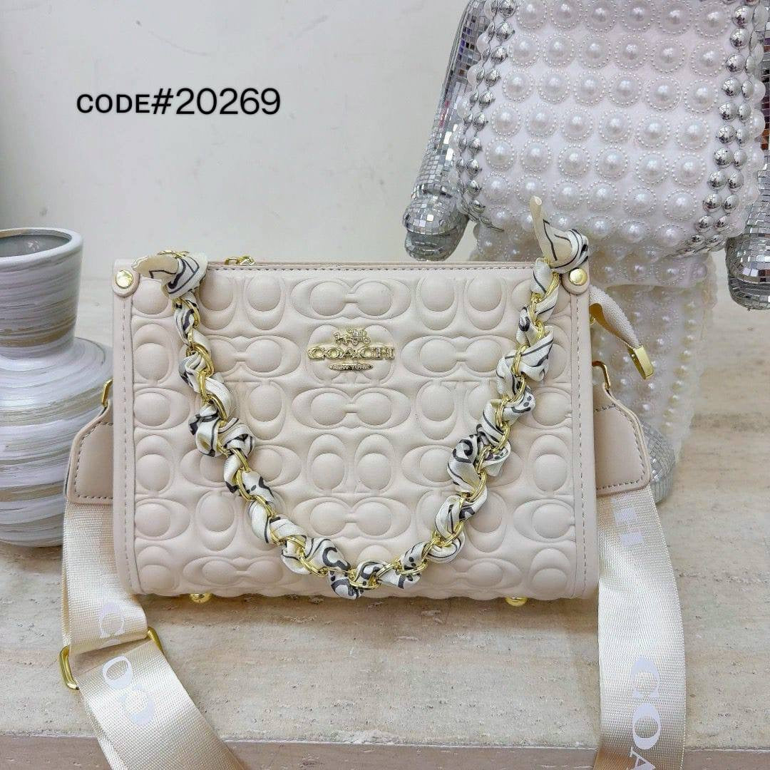 Coach ᴄʀᴏssʙᴀɢ
ᴡɪᴛʜ ᴄʜᴀɪɴ ʙᴇʟᴛ ᴛᴡɪʟʟʏ
sɪᴢᴇ : 24 cm
65 dhs🇦🇪
Zain31
♥️♥️♥️