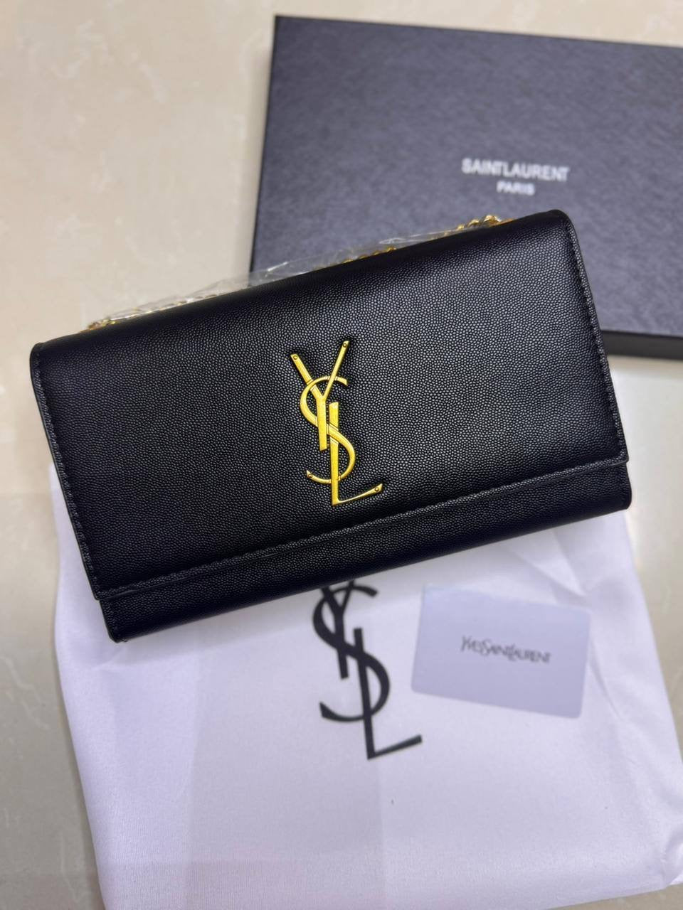 Ysl Kate
Size : 24 * 14.5 * 5.5  cm
95 dhs🇦🇪
with box 🎁
Zain115
♥️♥️♥️