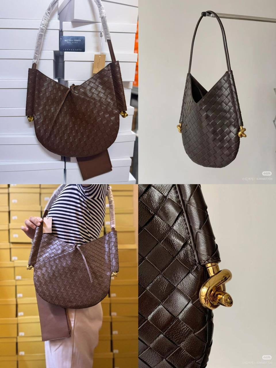 Offer YSL / MK / Hermes
Bottega
Size : 36 ~ 23  cm
70 dhs🇦🇪
with box🎁
Zain115
♥️♥️♥️♥️