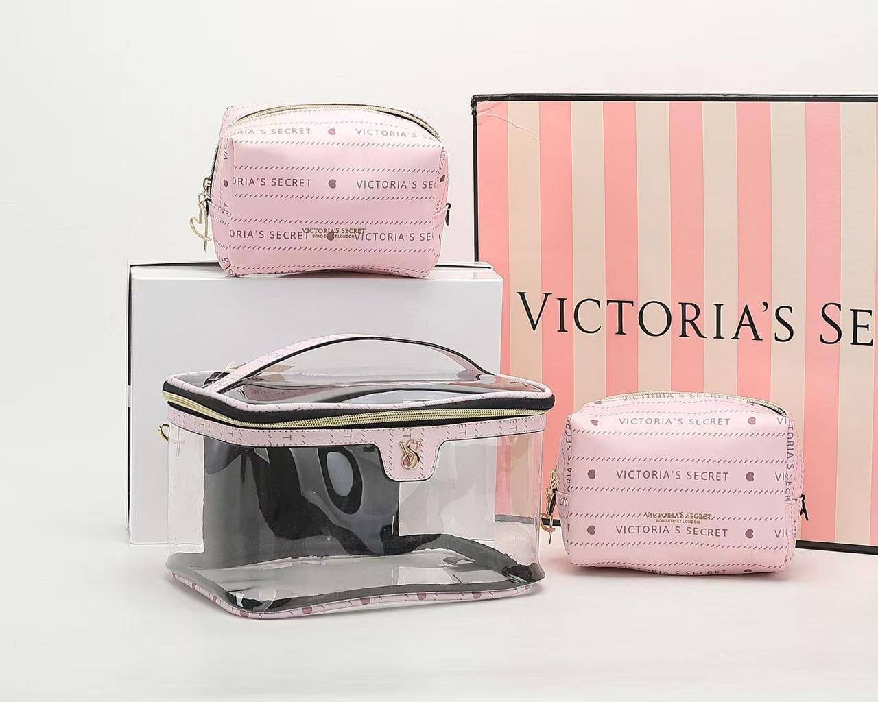 Victoria's Secret make up box 
good quality 
85 dhs🇦🇪
Zain39
♥️♥️♥️