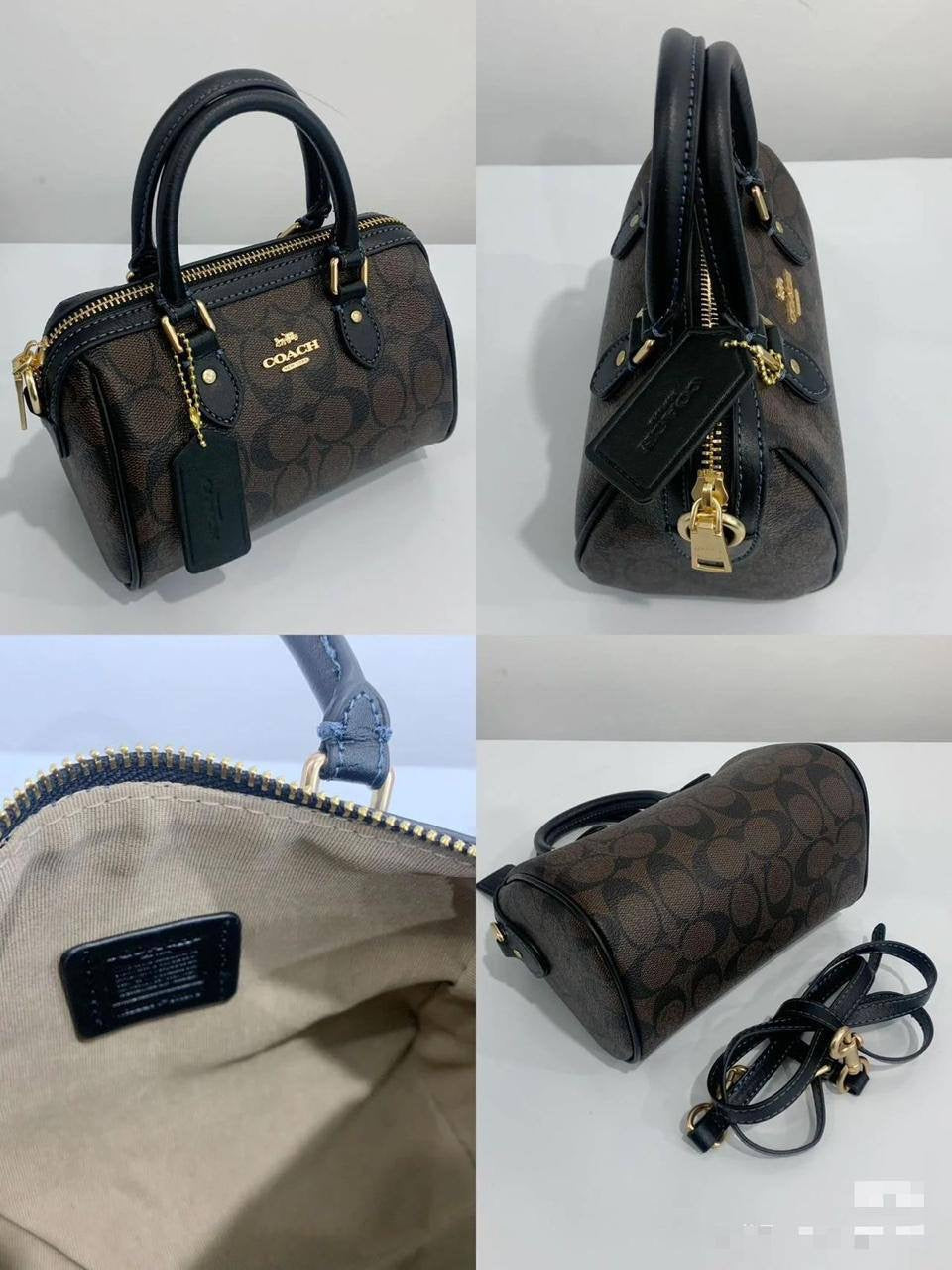 Coach Rowan
Small Size : 18 * 12.5 cm
90 dhs🇦🇪
with box 
🎁🎁🎁
Zain115
♥️♥️♥️