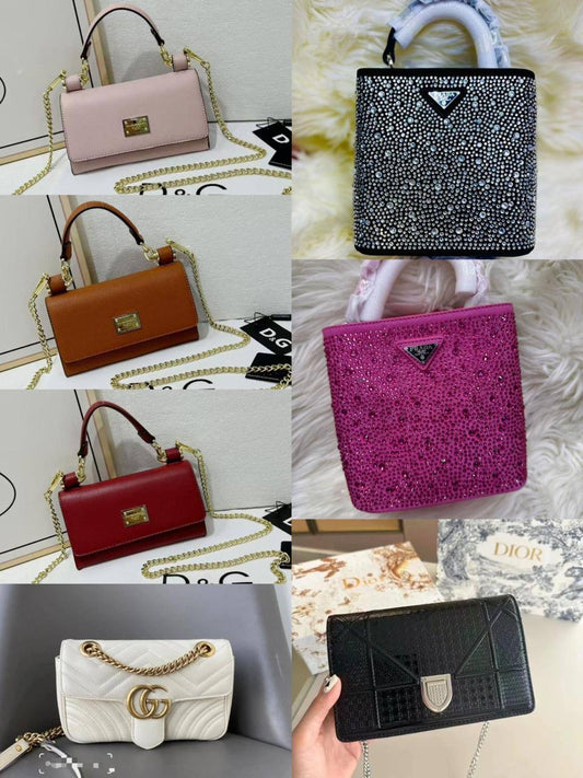 🎉 Discount 💐 D&G / Prada / Ysl / Gucci
Size: 25 ~ 19  cm
80 dhs🇦🇪
with box🎁
Zain115
♥️♥️♥️