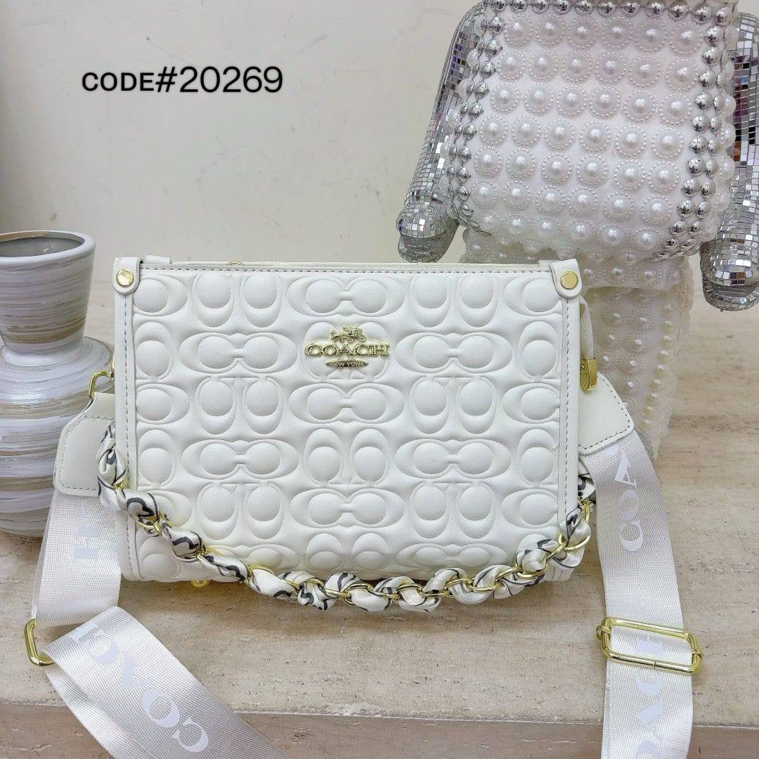 Coach ᴄʀᴏssʙᴀɢ
ᴡɪᴛʜ ᴄʜᴀɪɴ ʙᴇʟᴛ ᴛᴡɪʟʟʏ
sɪᴢᴇ : 24 cm
65 dhs🇦🇪
Zain31
♥️♥️♥️