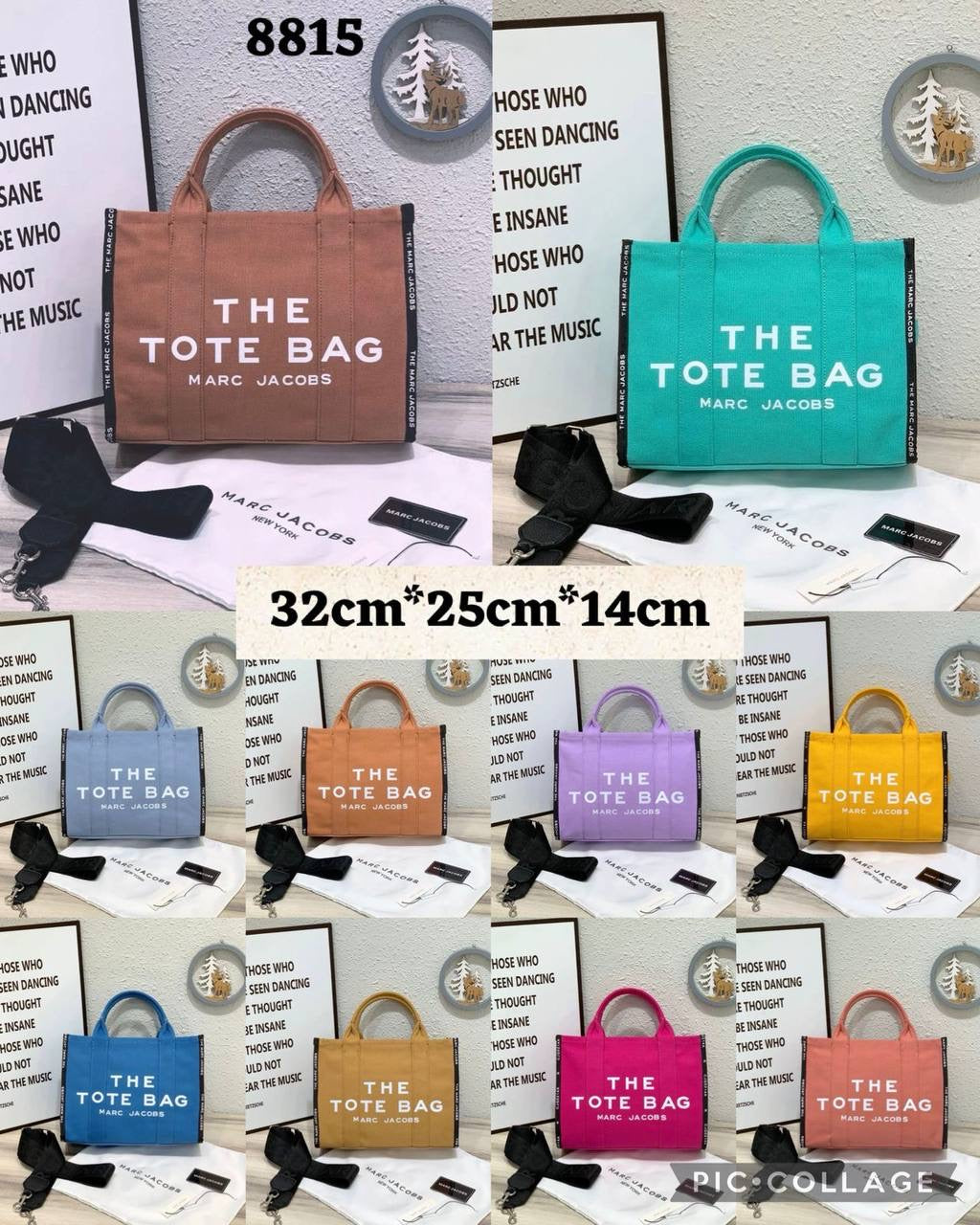MARC JACOBS 
TOTE BAG GOOD QUALITY 
100 dhs🇦🇪
SIZE:32cm
Zain39
♥️♥️♥️