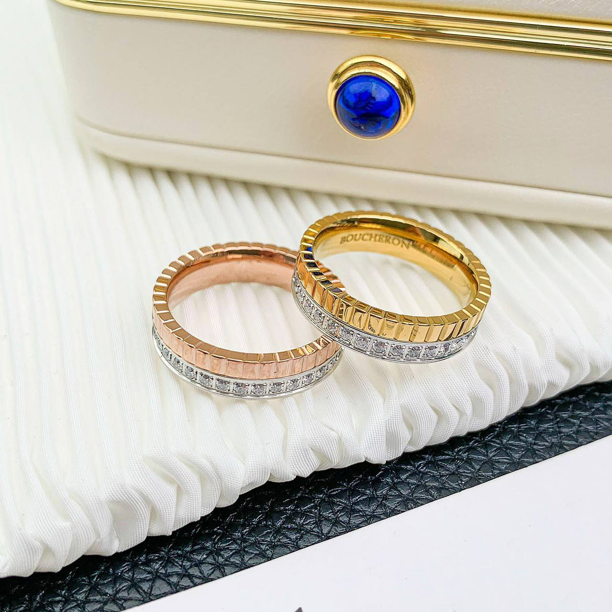 BOUCHERON 😍
Ring 💍 available size👇
6,7,8,9
Master quality 💯
With normal boxes 📦
55 dhs🇦🇪🇦🇪
With master box 🗃️
140 dhs🇦🇪🇦🇪
Zain216
♥️♥️♥️
