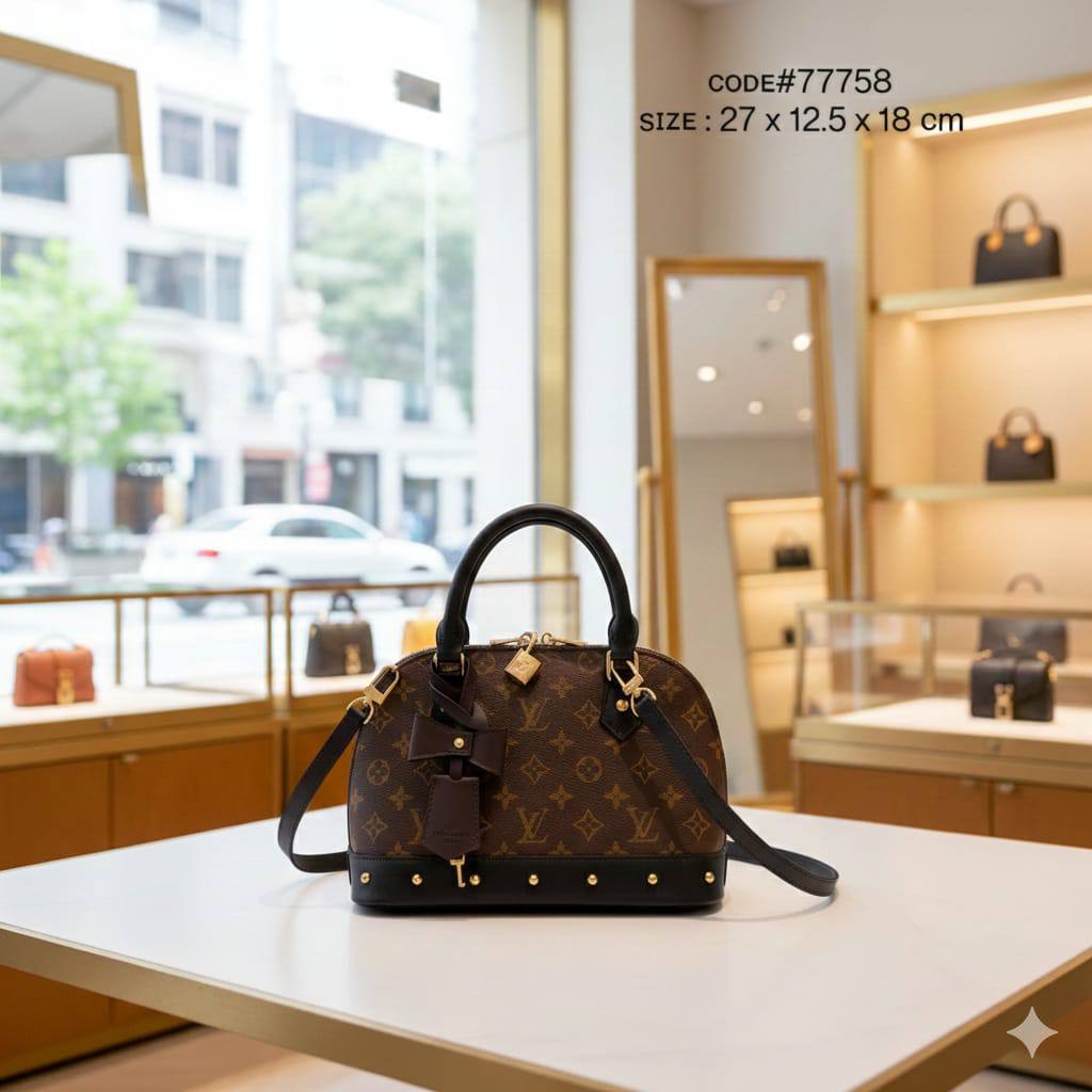 LV
ᴀʟᴍᴀ ᴍᴏɴᴏɢʀᴀᴍ
ᴡɪᴛʜ ᴍᴜʀᴀᴋᴀᴍɪ ᴄʜᴀɪɴ
ɪᴛ ʜᴀs ʟᴏɴɢ ʙᴇʟᴛ sᴛʀᴀᴘ
sɪᴢᴇ : 26 cm
70 dhs🪙🌺
Zain31
♥️