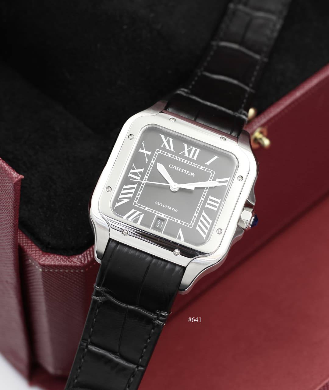 CARTIER SANTOS LEATHER AUTOMATIC 41MM
240 dhs✅
Zain58
♥️♥️♥️