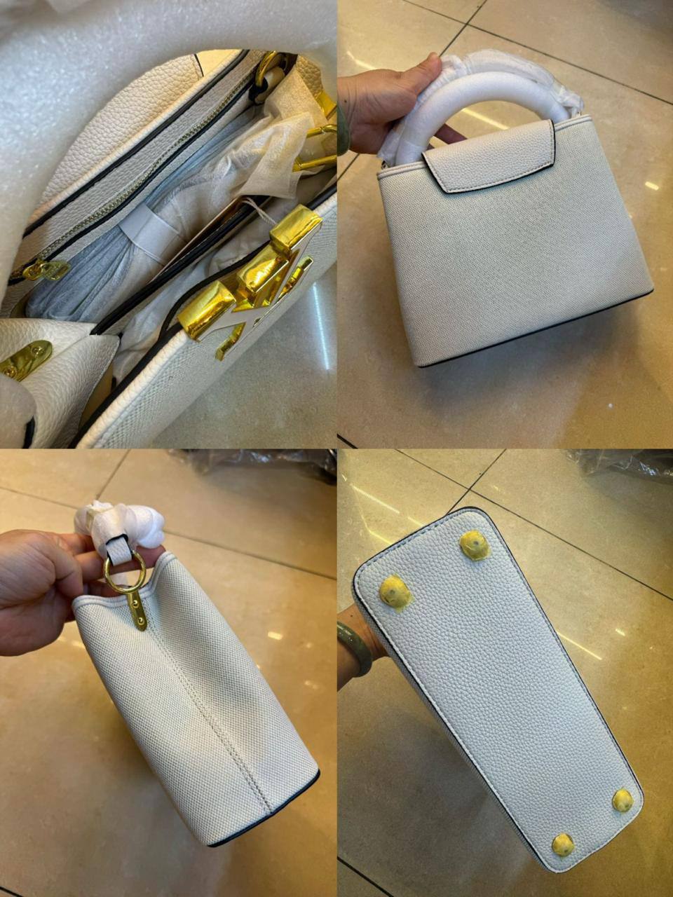 🥇LV Capucenis
1️⃣ First quality +🎁
Size : 25 * 17 cm
100 dhs✅
with box🎁
Zain115
♥️♥️♥️