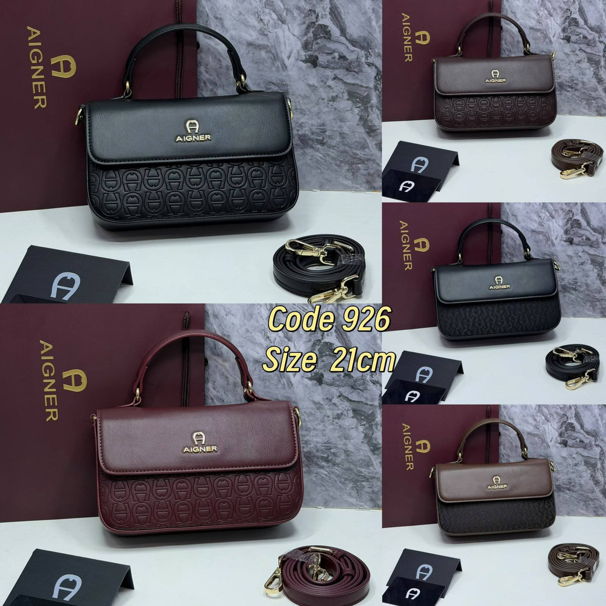 Aigner
New came in
high quality
105 dhs🇦🇪🇦🇪
Zain13
♥️♥️♥️