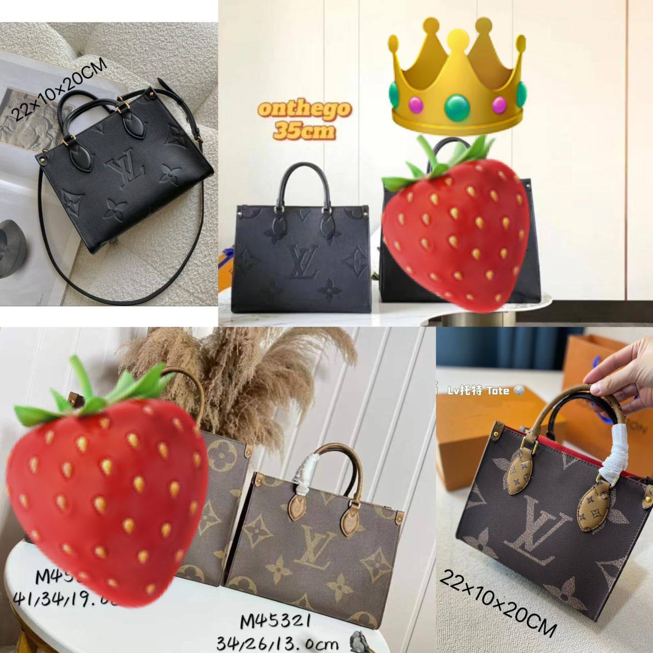 LV
95 dhs❤️
SIZE:34cm
SIZE:25cm
Exceptionally good quality
Zain35
♥️♥️♥️