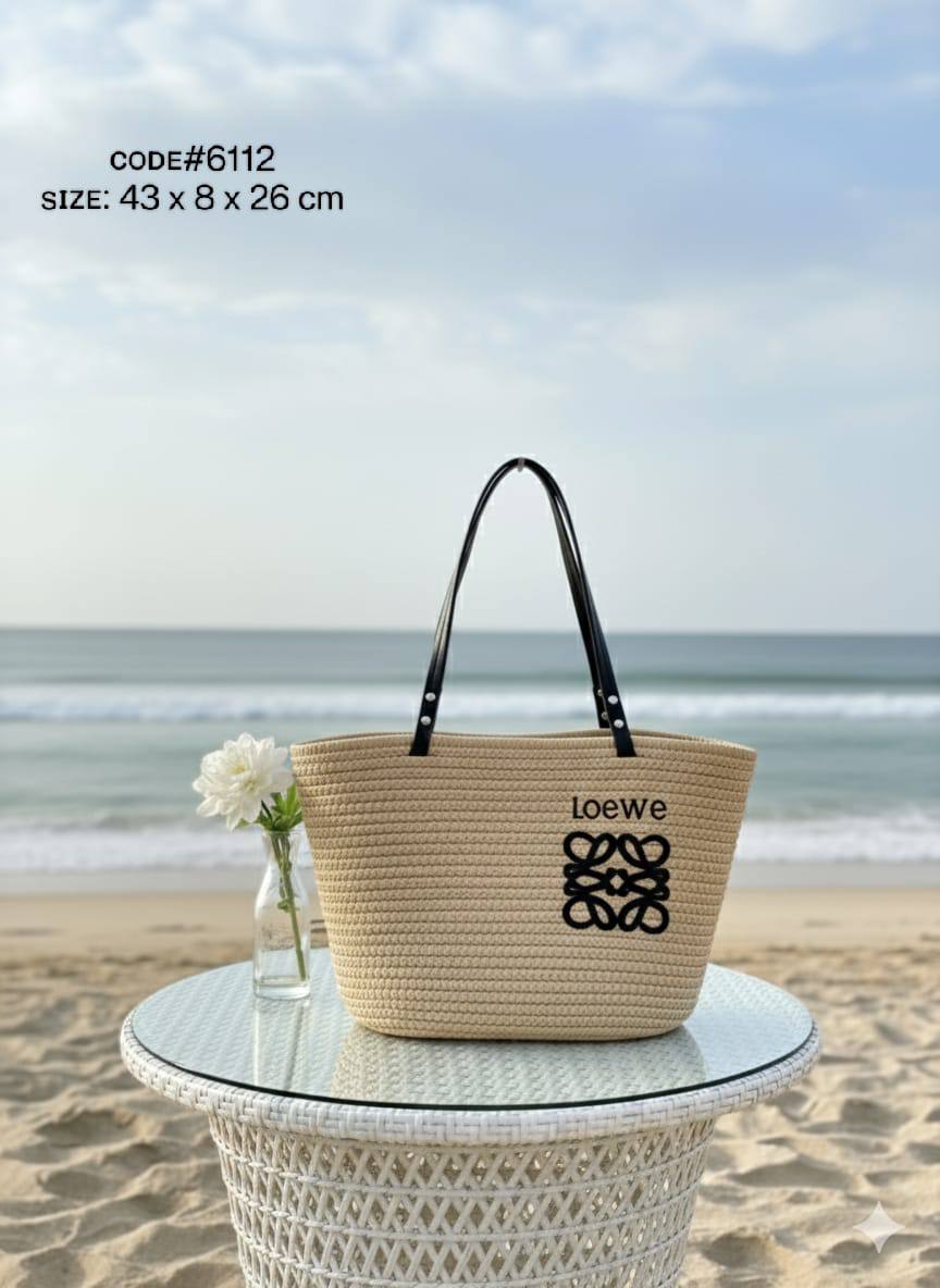 SUMMER'S BAG
ʀᴏᴘᴇ ʀᴀᴛᴛᴀɴ ᴛᴏᴛᴇʙᴀɢ
sɪᴢᴇ: 30 cm
55 dhs✅
Zain31
♥️♥️♥️