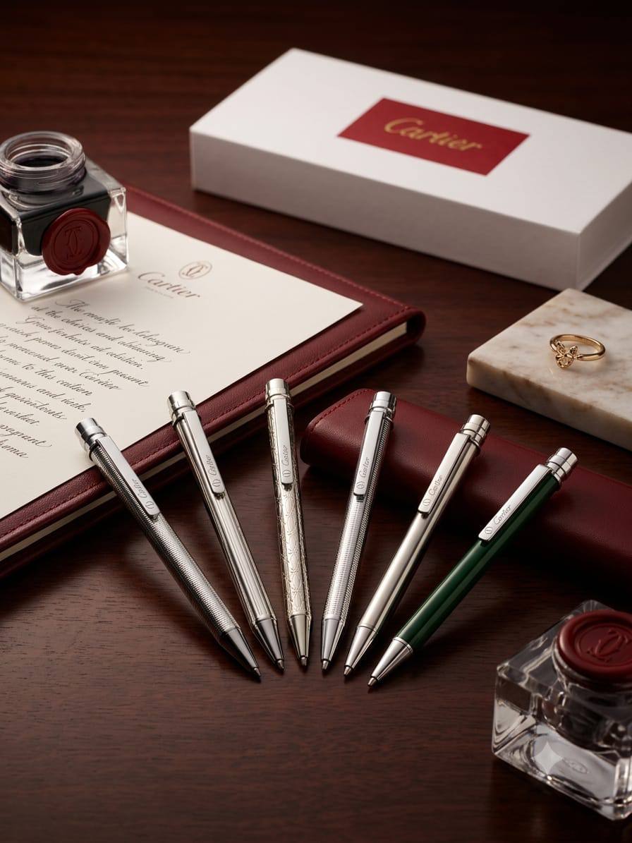 Cartier slim pen
With box
45 dhs✅
Zain29
♥️♥️♥️