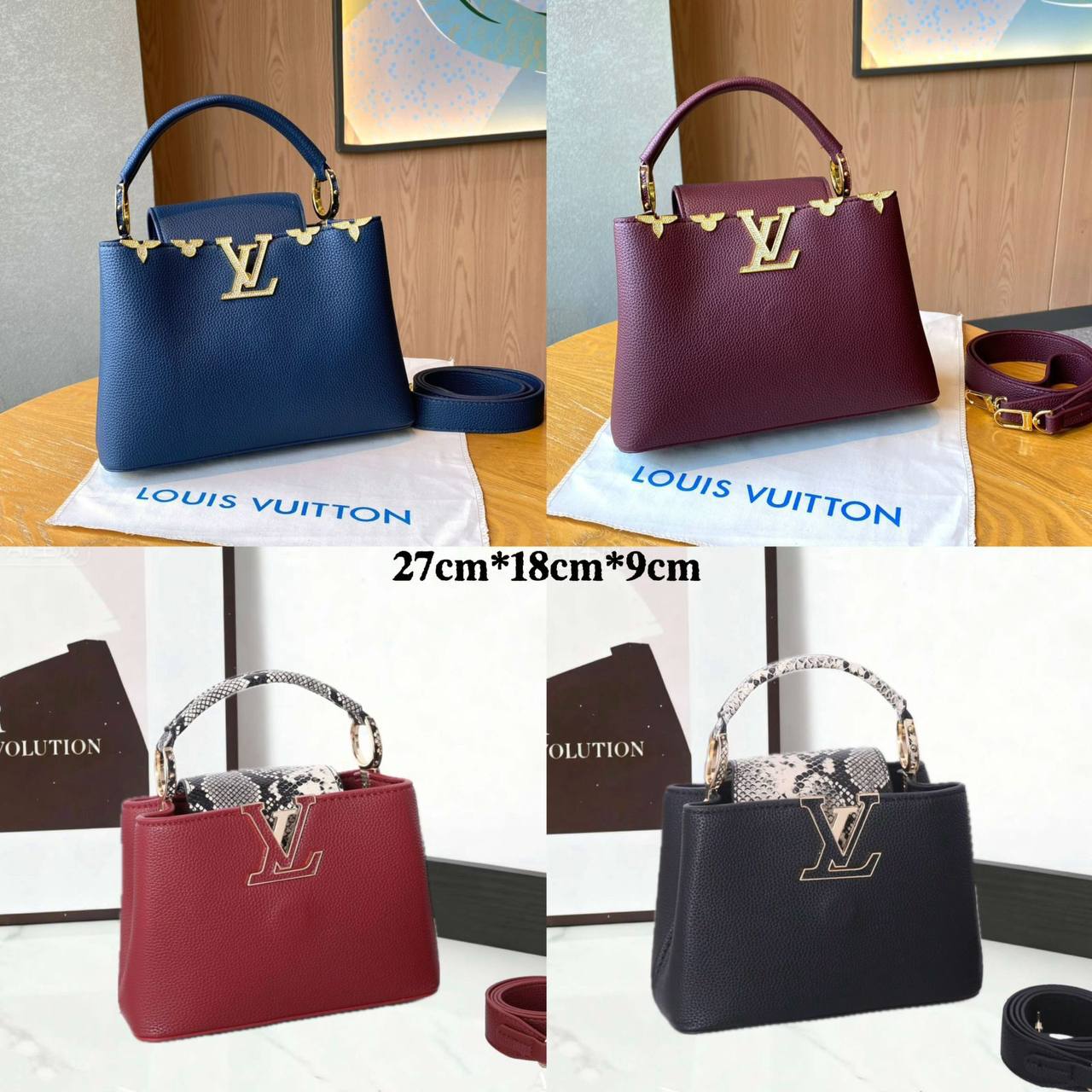 LV
HIGH QUALITY
WITH BOX 🎁
140 dhs✅
Zain295
♥️♥️♥️