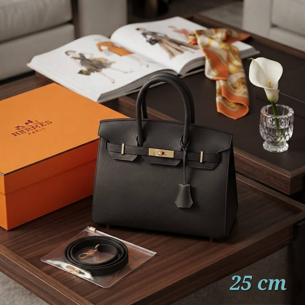HERMES Birkins
Hard Togo Leather
Gold hardward
With Long Belt Strap
With Box
Size : 25 cm
105 dhs🇦🇪🇦🇪
Zain239
♥️♥️♥️