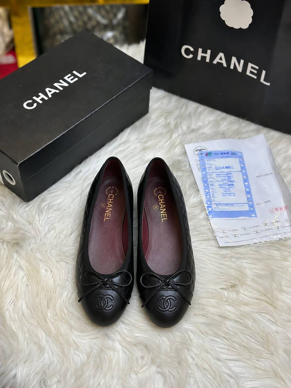 Chanel
Ballerina Flat
Size:36 to 41
110 DHS🇦🇪🇦🇪
Zain241
♥️♥️♥️